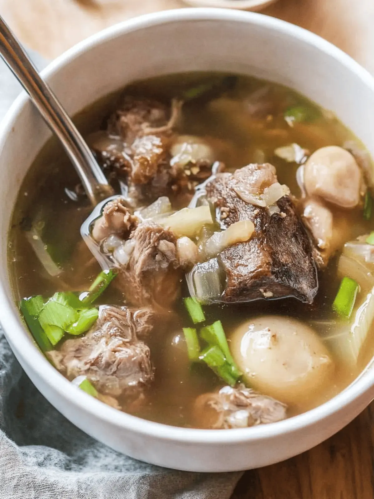 Savory Korean Oxtail Soup for Cozy Nights at Home 2 Korean Oxtail Soup