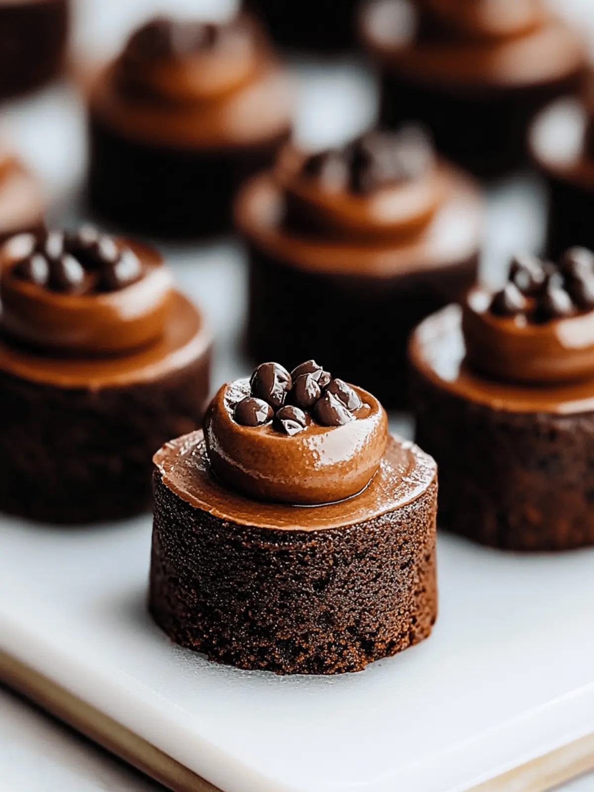 Decadent Brownie Petit Fours to Impress Your Guests 4 Brownie Petit Fours