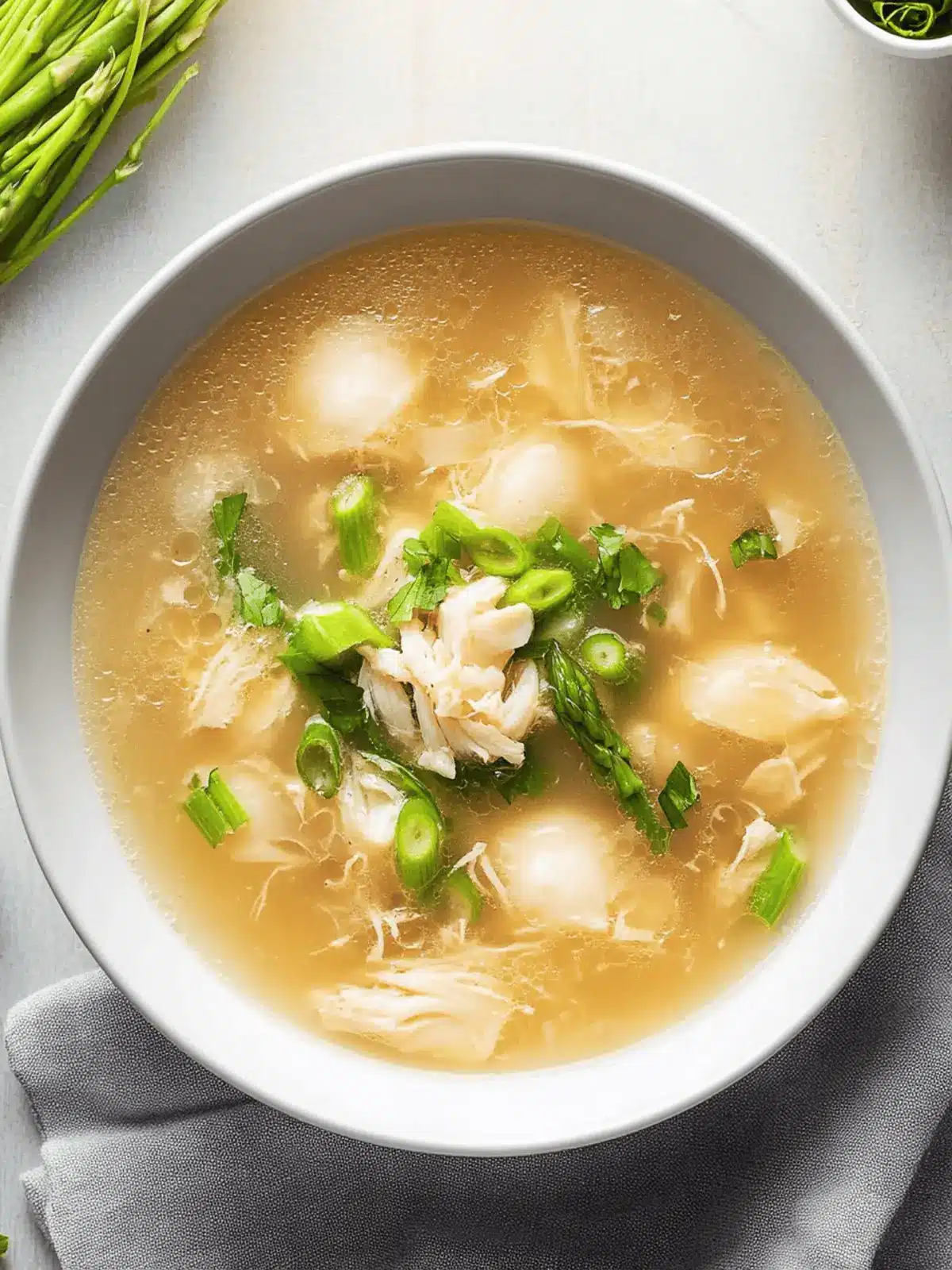 Crab and Asparagus Soup: A Heartwarming Family Delight 2 Crab and Asparagus Soup