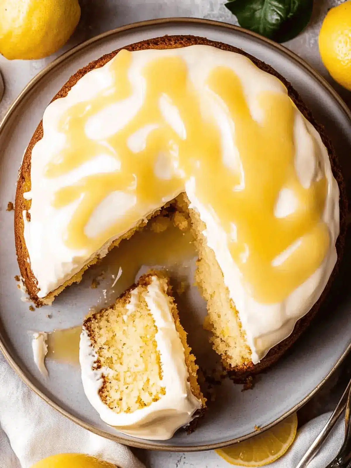 Zesty Lemon Curd Cake That'll Brighten Your Day 3 Lemon Curd Cake