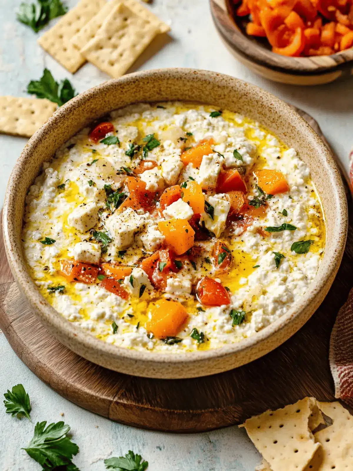 High Protein Cottage Cheese Giardiniera Dip for Flavor Lovers 2 High Protein Cottage Cheese Giardiniera Dip