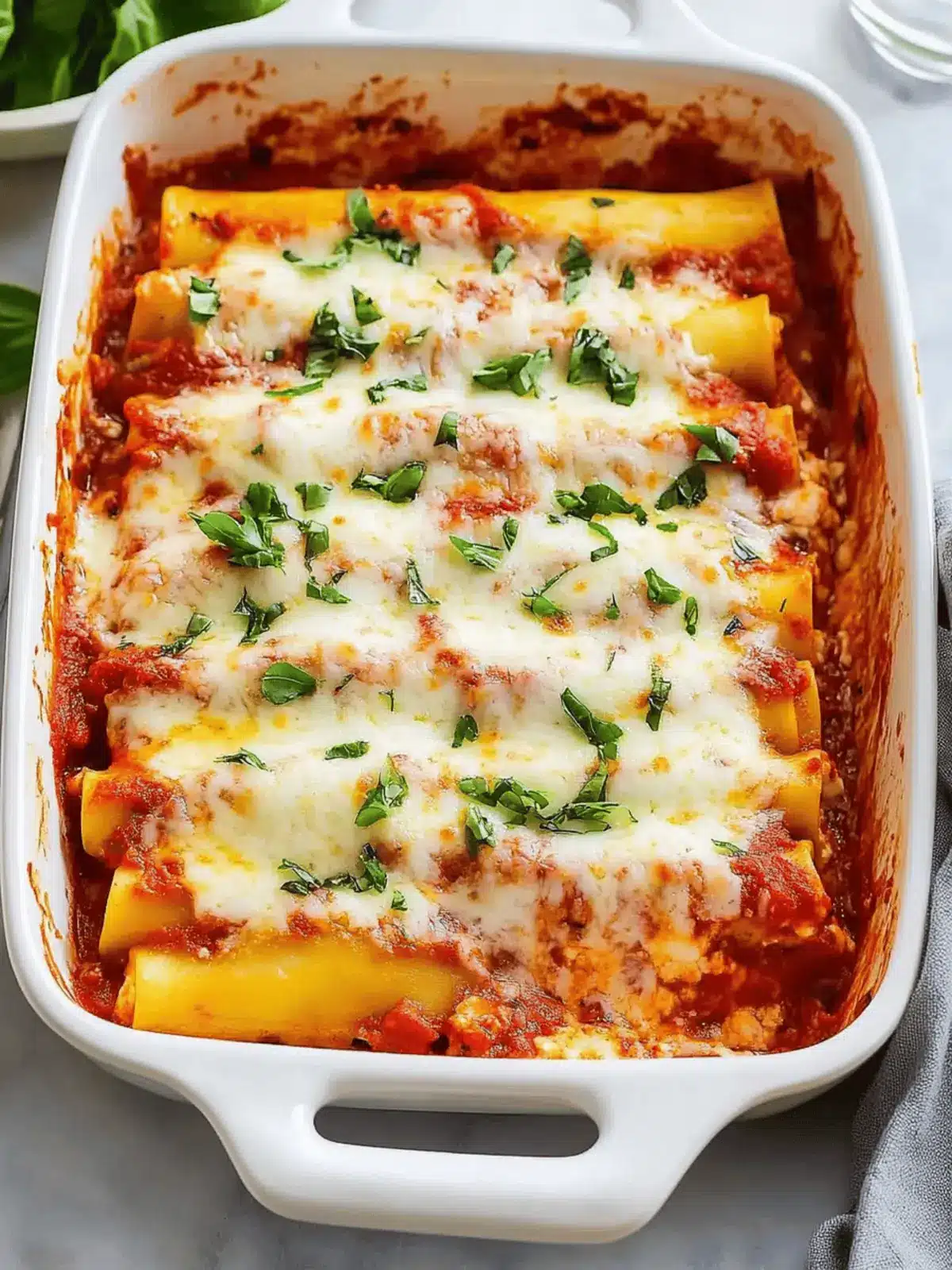 Irresistible Manicotti: Your Creamy Italian Comfort Food Fix 3 Manicotti