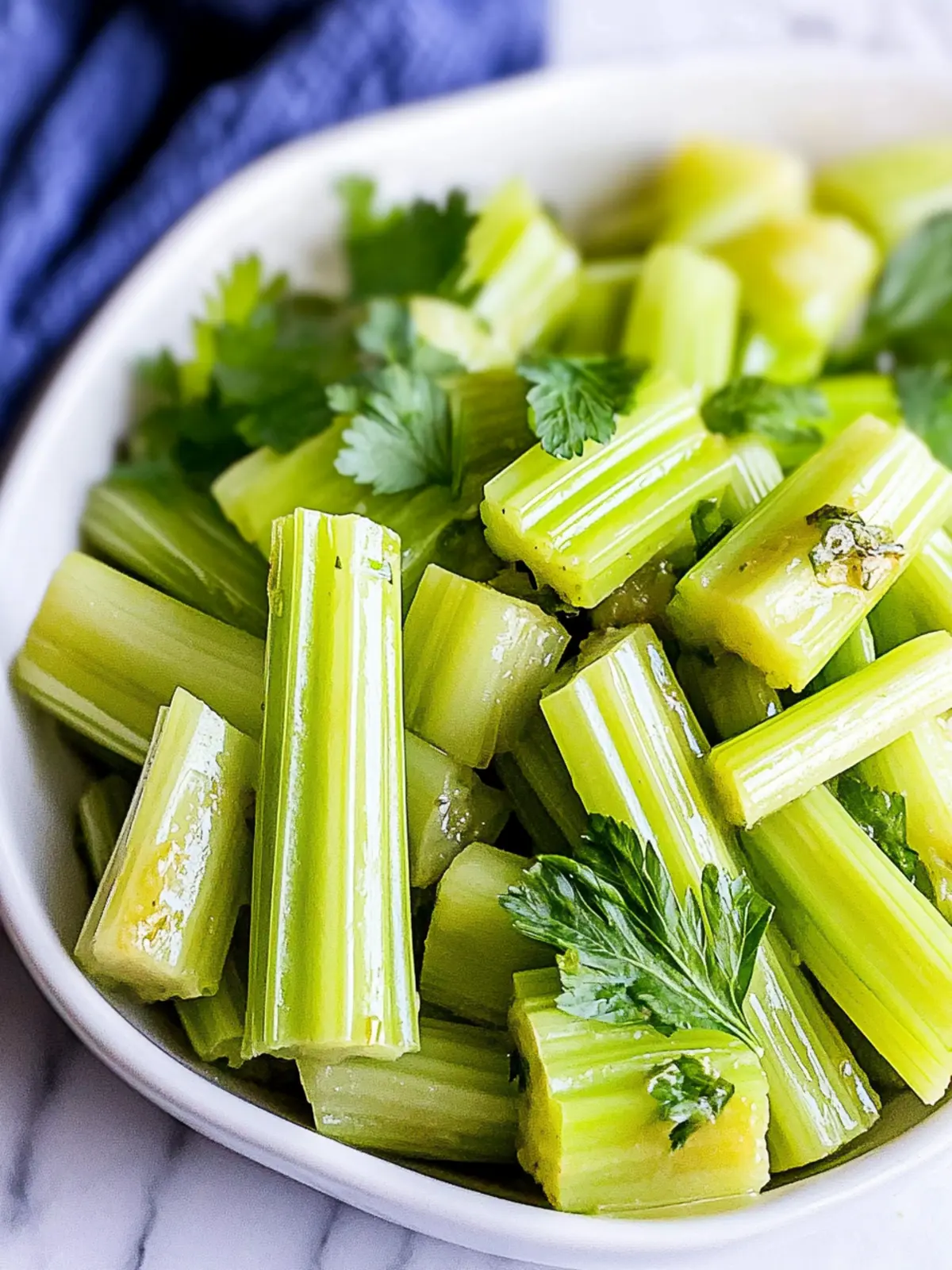 Irresistibly Buttery Braised Celery with Garlic Delight 2 Braised Celery
