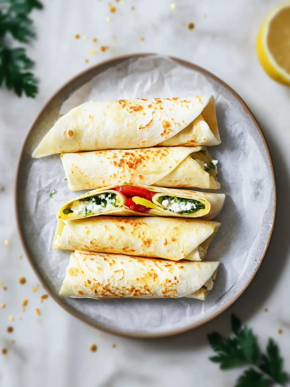 Delicious Cottage Cheese Wraps: Easy Low-Carb Delight! 4 Cottage Cheese Wraps