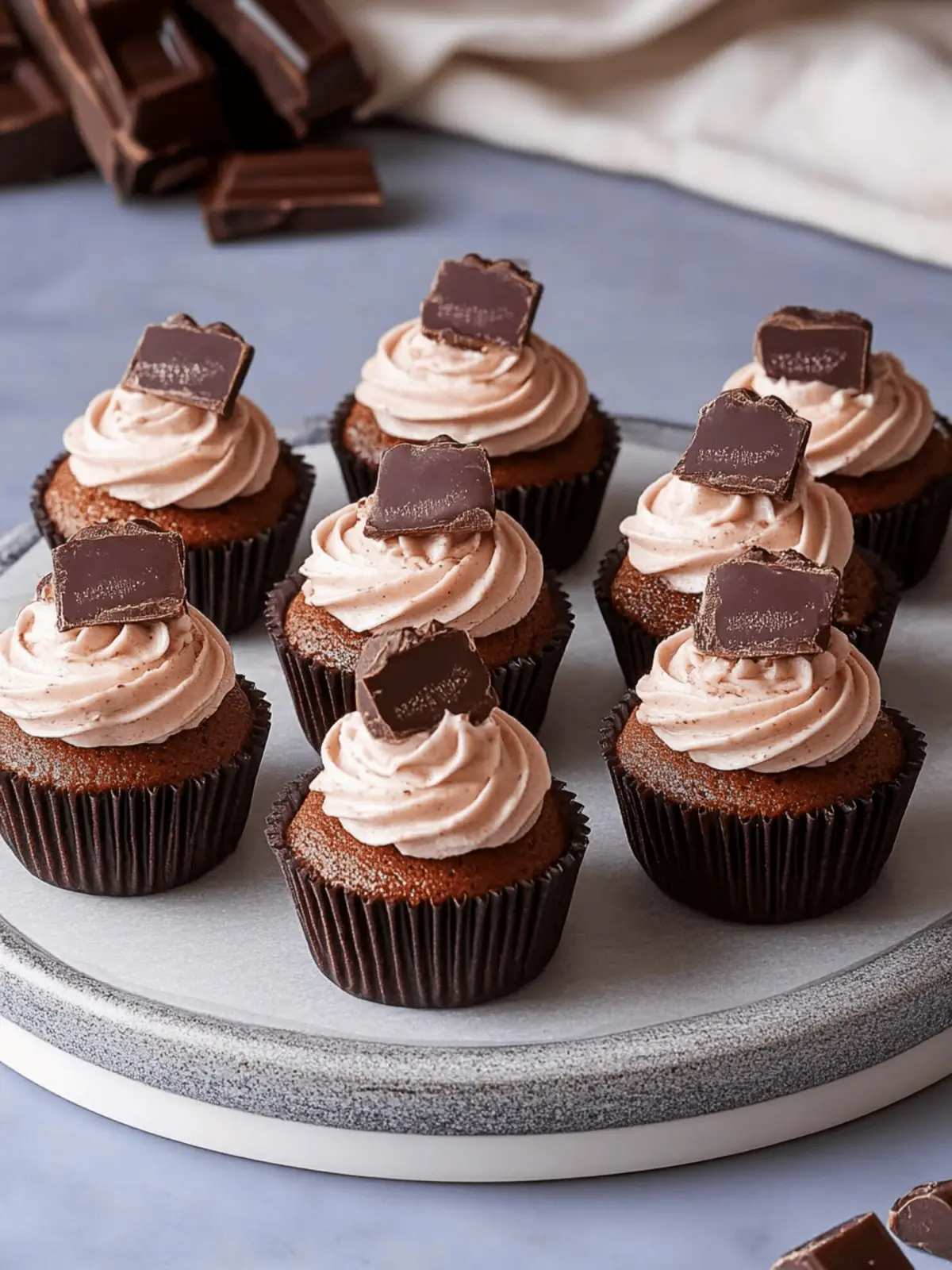Mini Chocolate Cheesecake Bites: Easy No-Bake Delight! 9 Mini Chocolate Cheesecake Bites