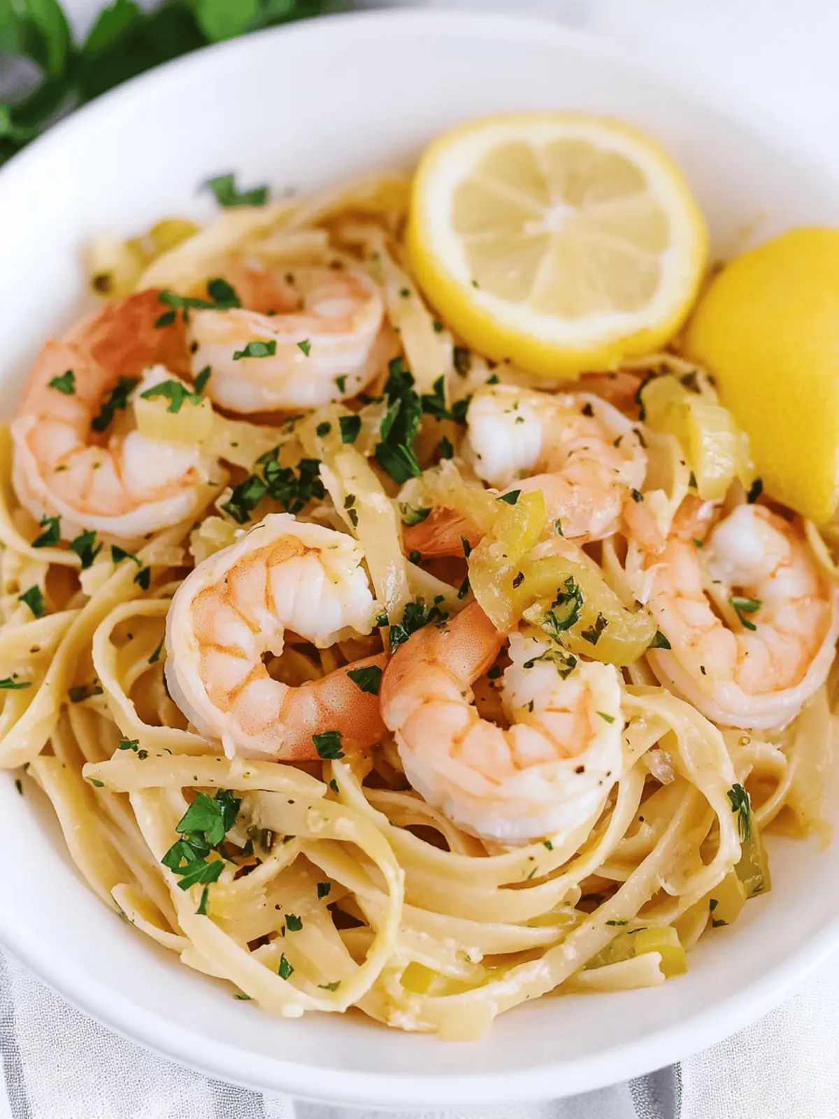 Quick Shrimp Scampi Linguine Ready in 20 Minutes! 4 Shrimp Scampi Linguine