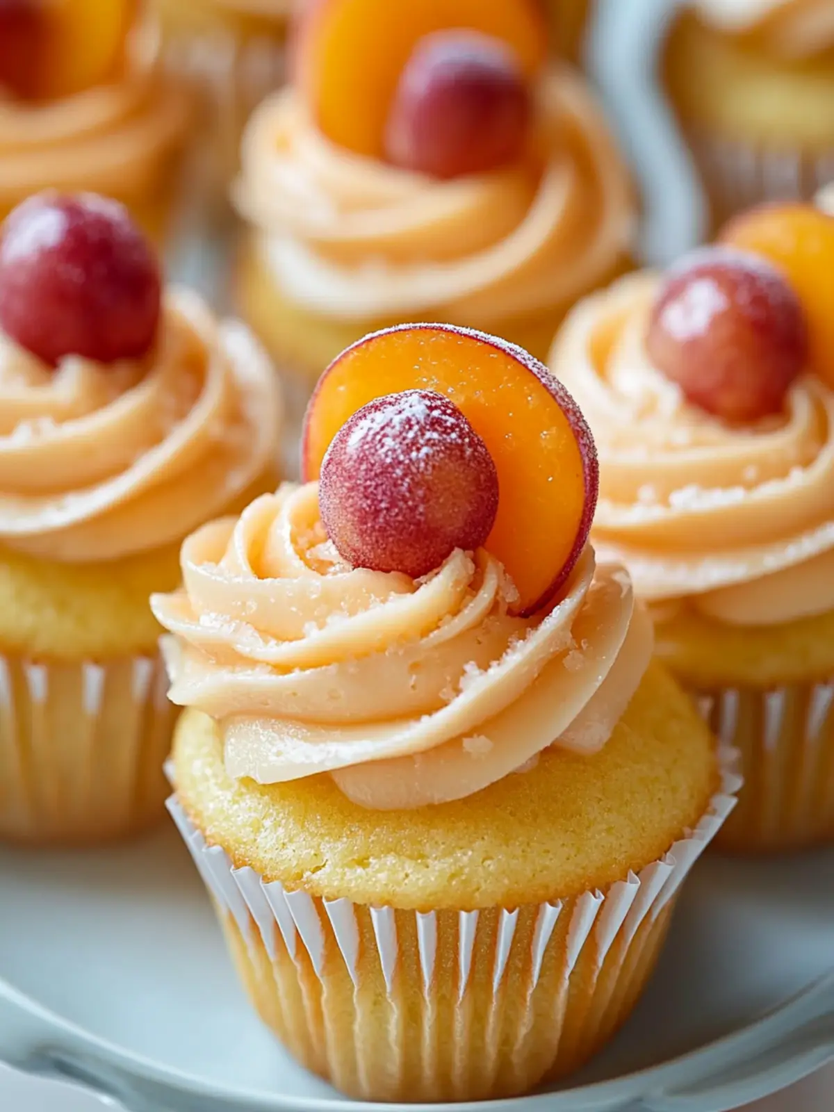 Delicious Peach Bellini Cupcakes for Your Next Celebration 2 Peach Bellini Cupcakes