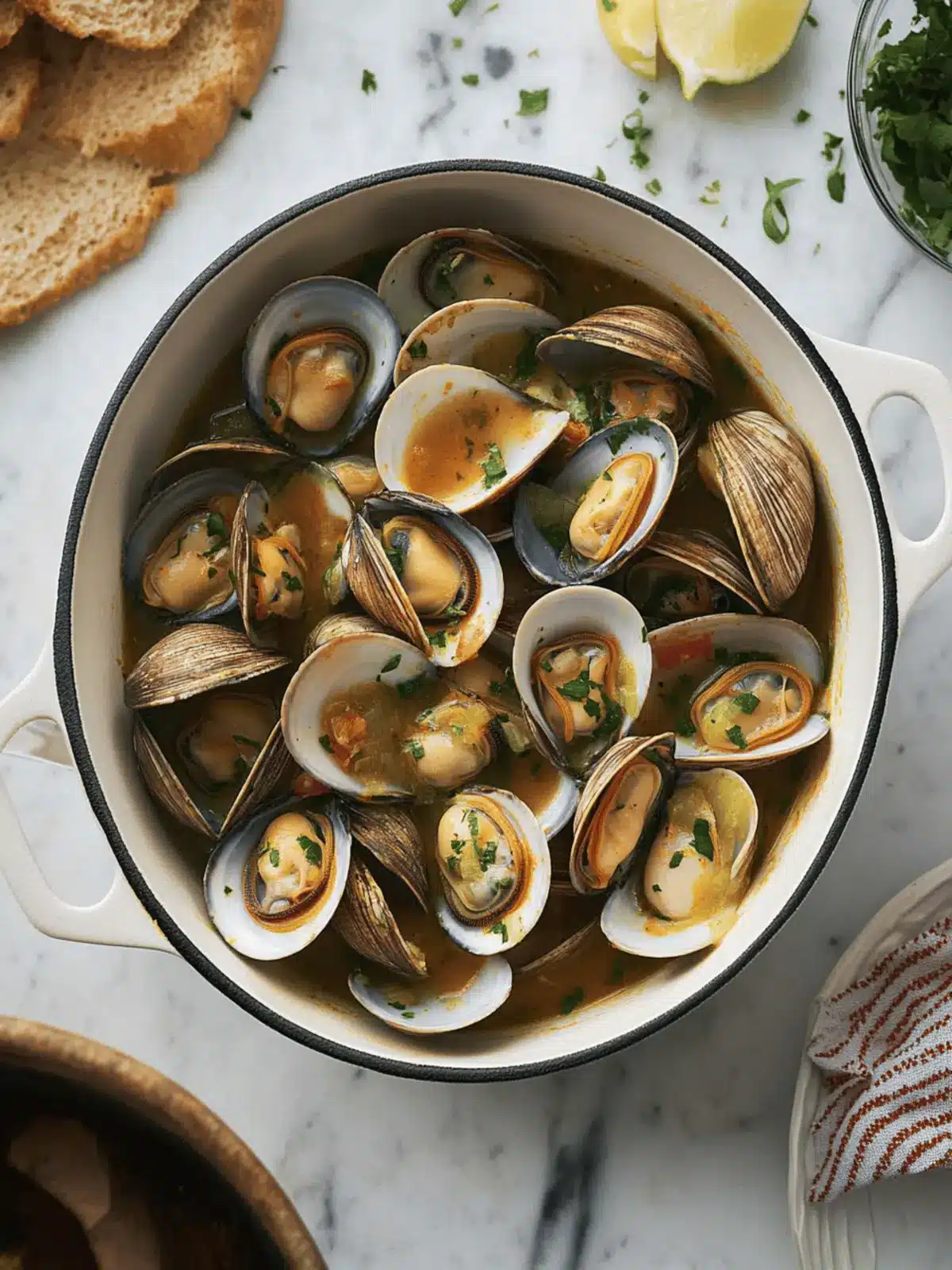 Chipotle Lime Braised Clams: A Quick Summer Seafood Delight 4 Chipotle Lime Braised Clams