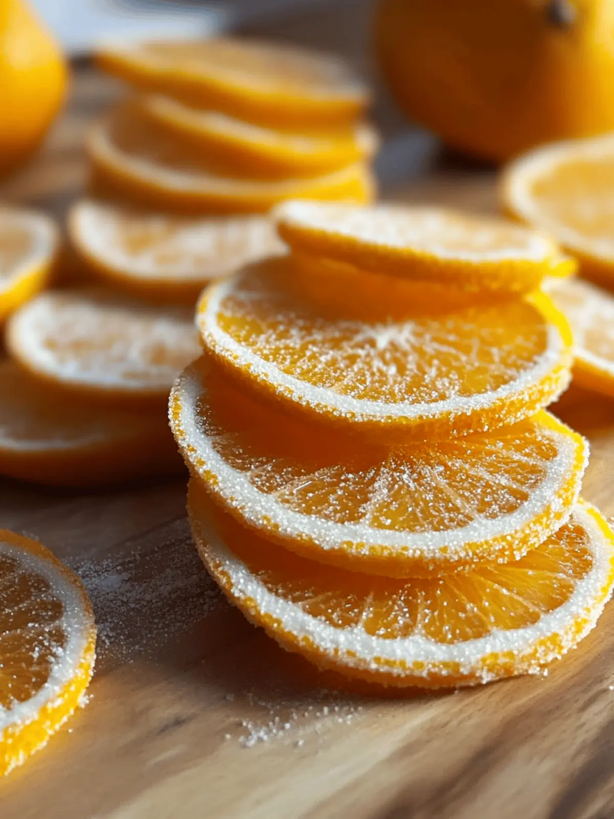 Delicious Candied Orange Slices for Stunning Holiday Treats 2 Candied Orange Slices