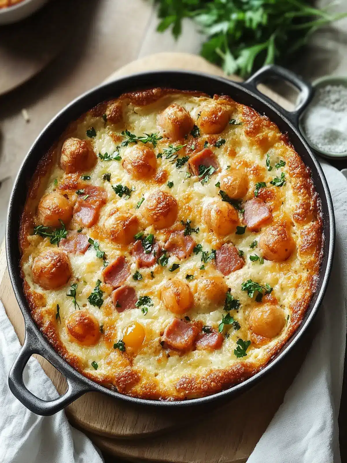 Delicious Hammy Breakfast Hotdish for Cozy Mornings 2 Hammy Breakfast Hotdish