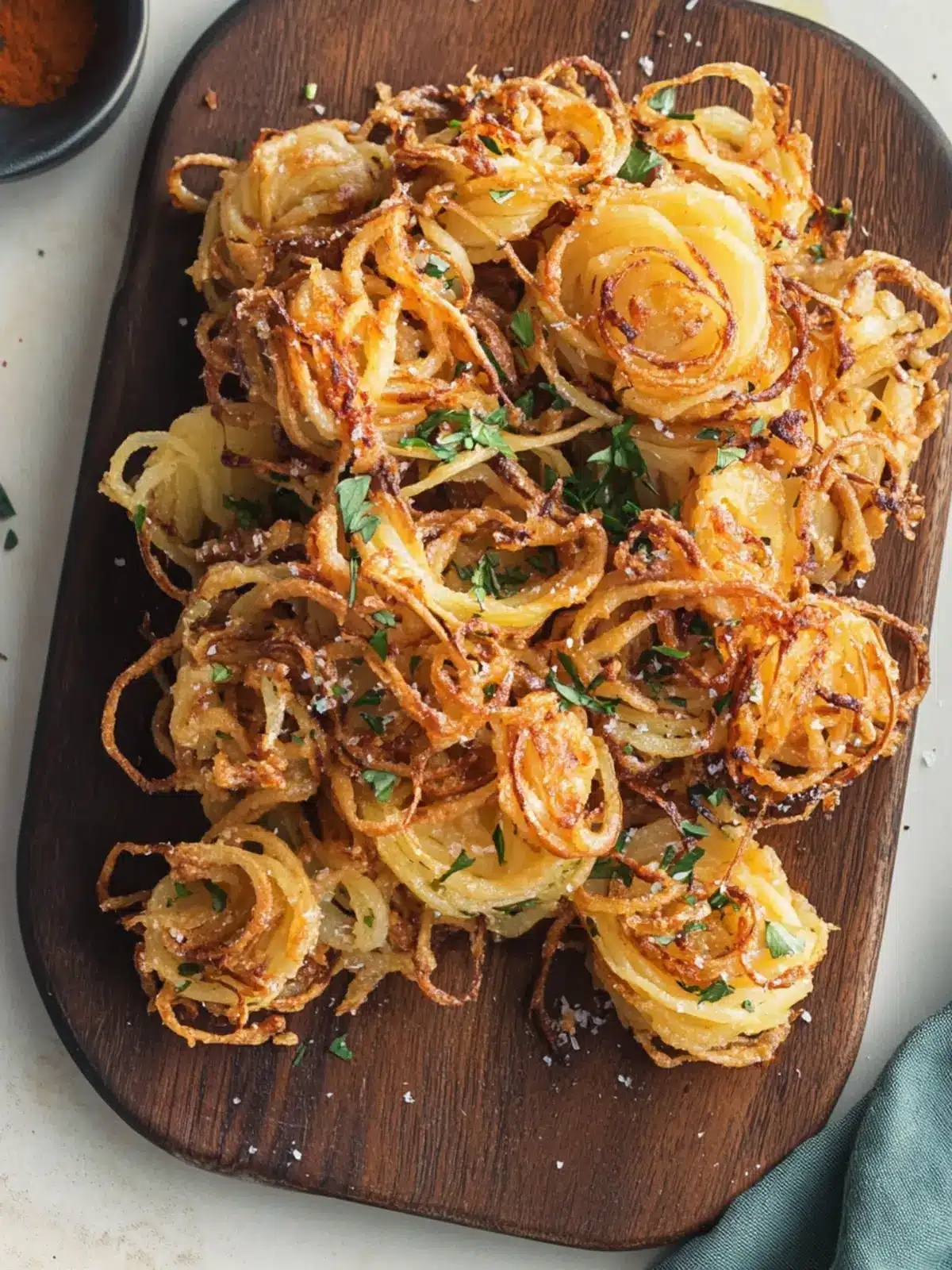 Crispy Spiralized Potatoes: A Fun Twist on Classic Comfort Food 2 Crispy Spiralized Potatoes