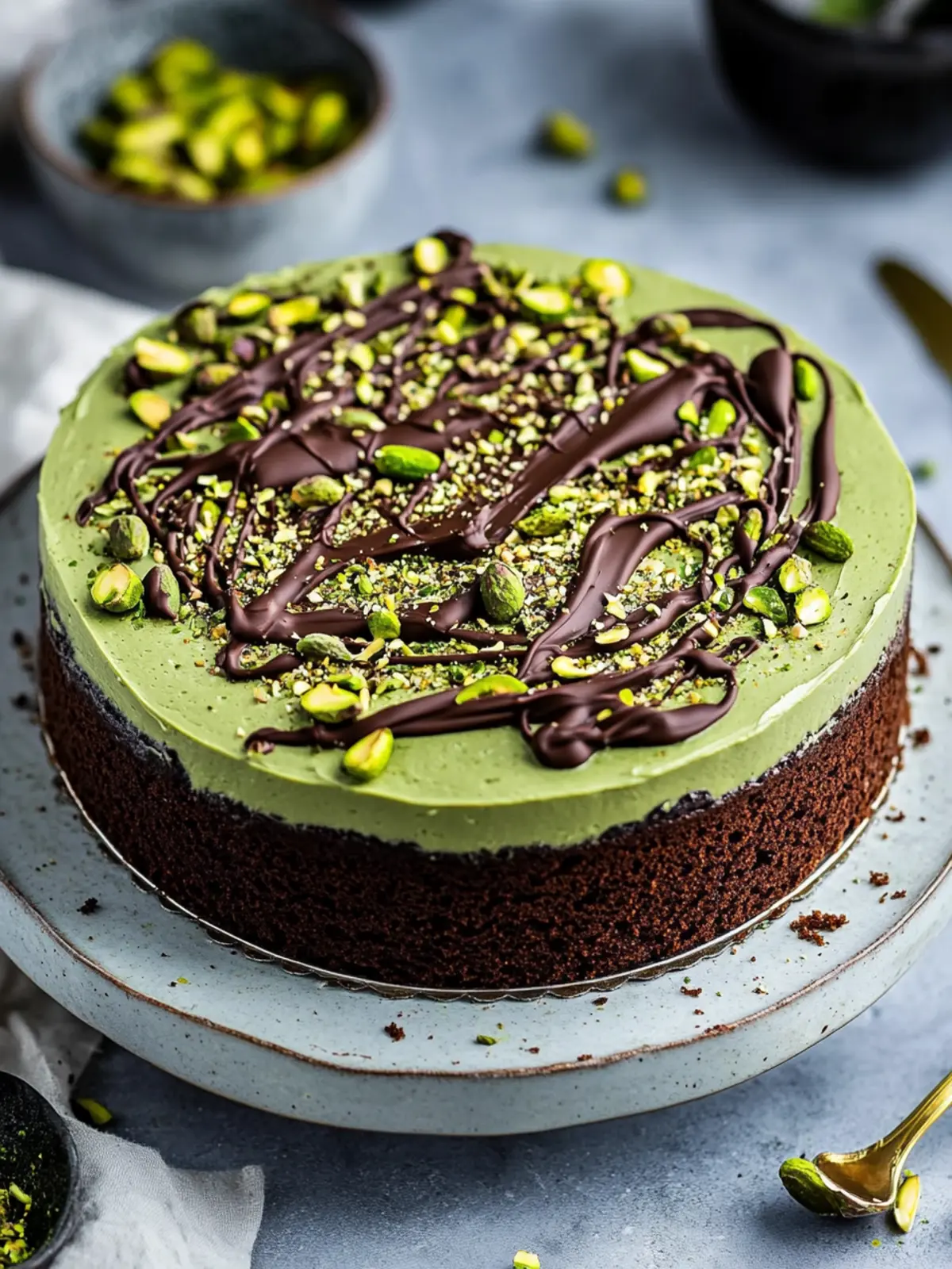 Indulge in Dubai Chocolate Pistachio Cake Bliss Today 3 Dubai Chocolate Pistachio Cake