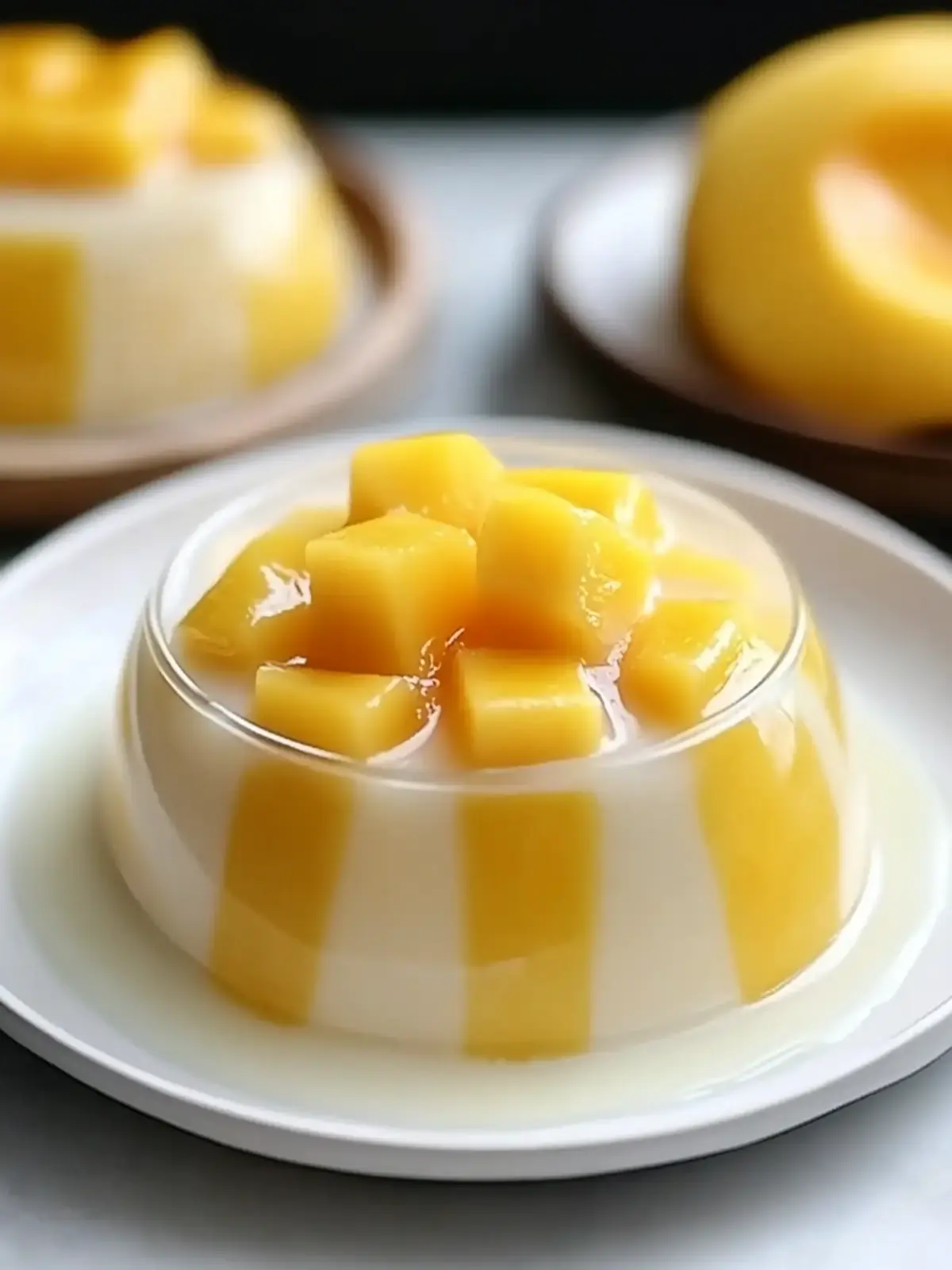 Creamy Mango Coconut Pudding That Dances on Your Tastebuds 4 Mango Coconut Pudding
