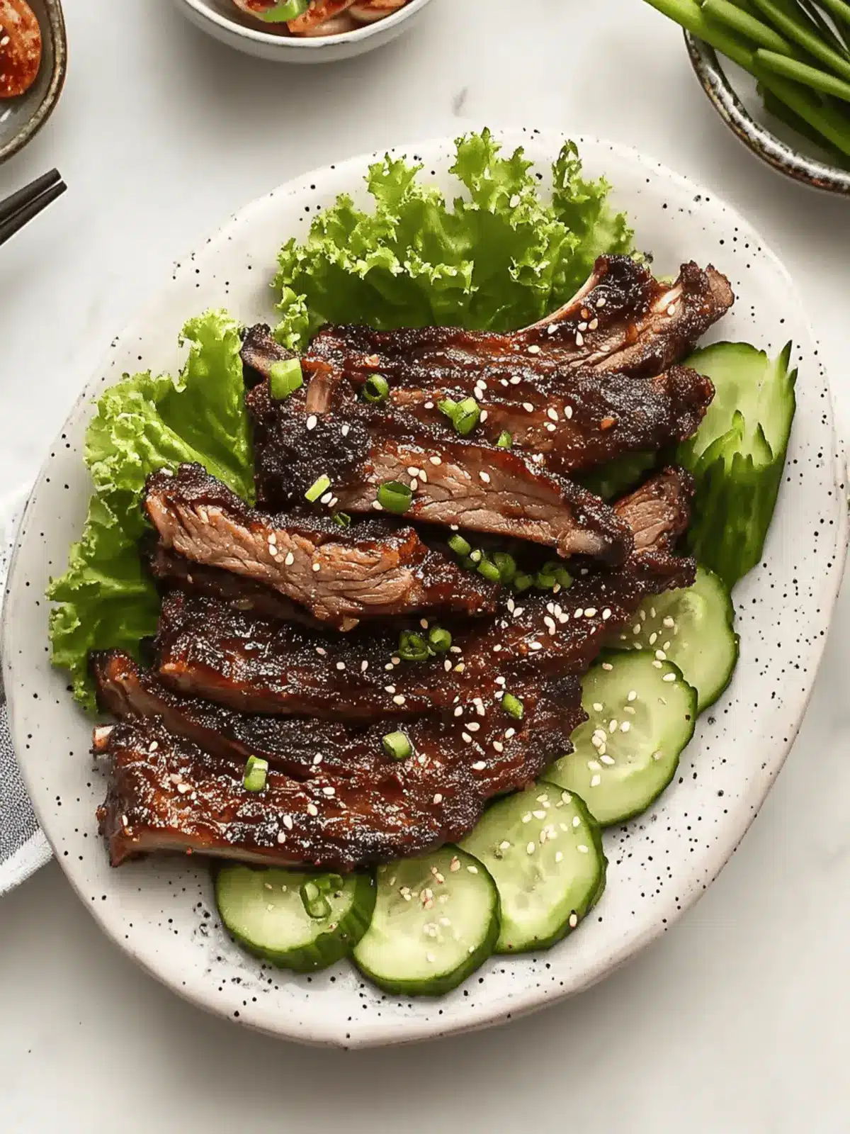 Savor Homemade Korean BBQ Short Ribs Like a Pro Chef 3 Korean BBQ Short Ribs