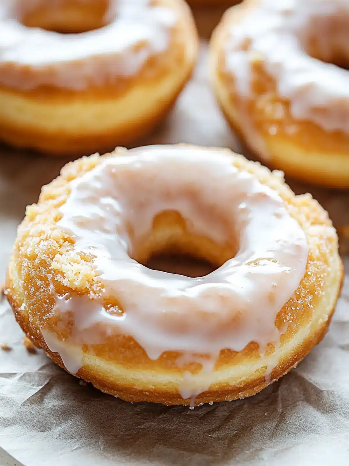 Irresistible Coffee Cake Donuts with Vanilla Glaze at Home 2 Coffee Cake Donuts with Vanilla Glaze