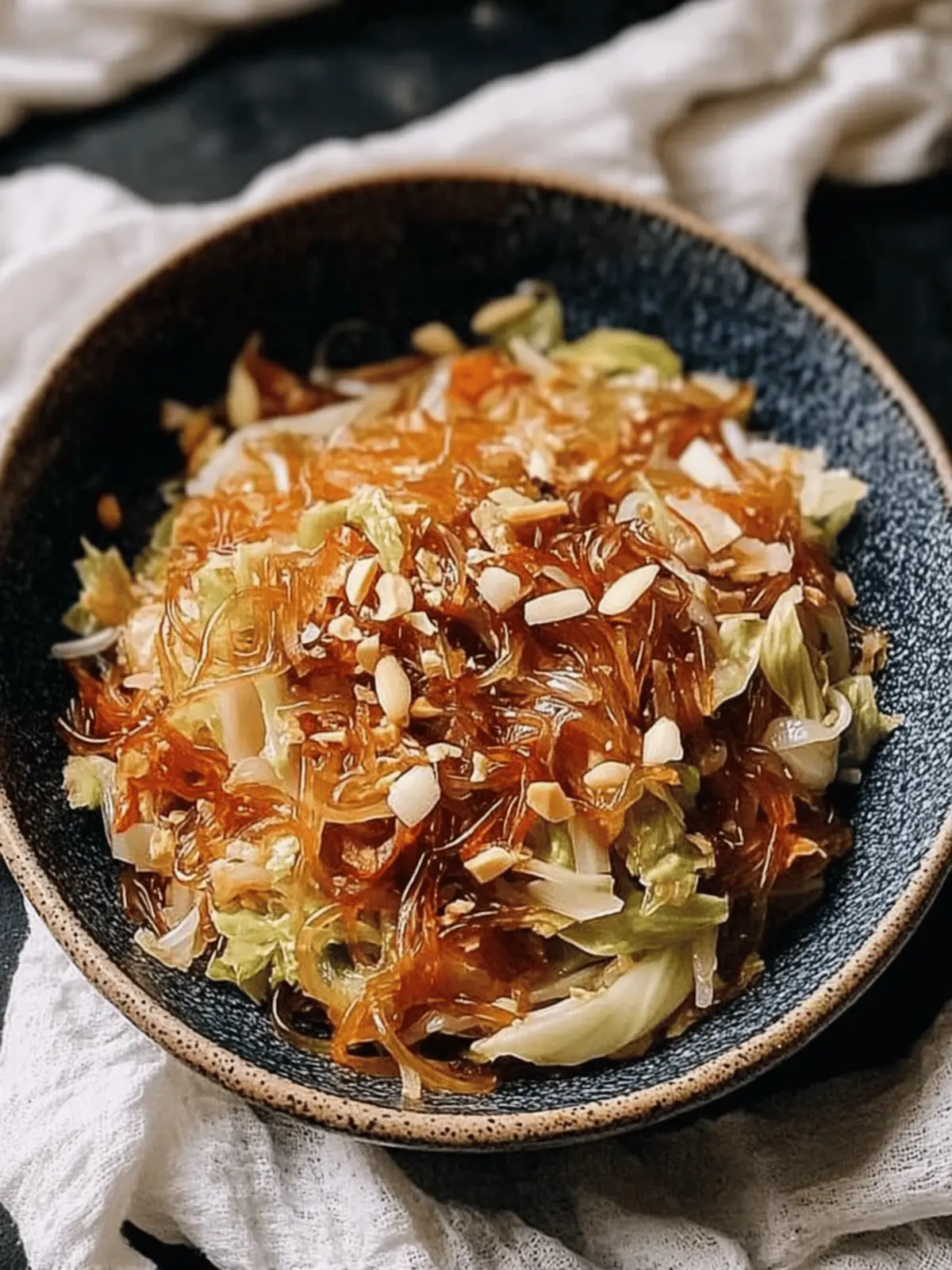 Delicious Stir Fried Cabbage with Glass Noodles in 25 Minutes 3 Stir Fried Cabbage with Glass Noodles