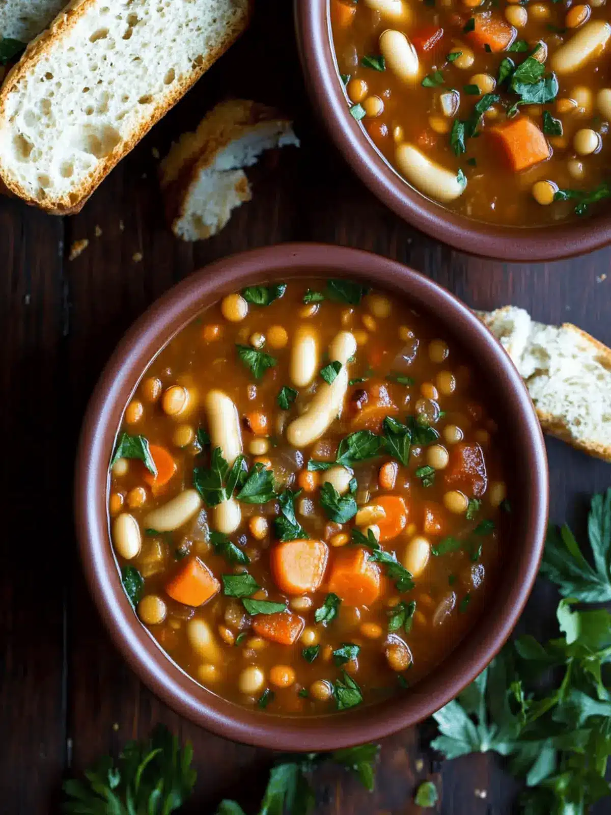 Hearty Lentil Minestrone That Beats Fast Food Every Time 4 Lentil Minestrone