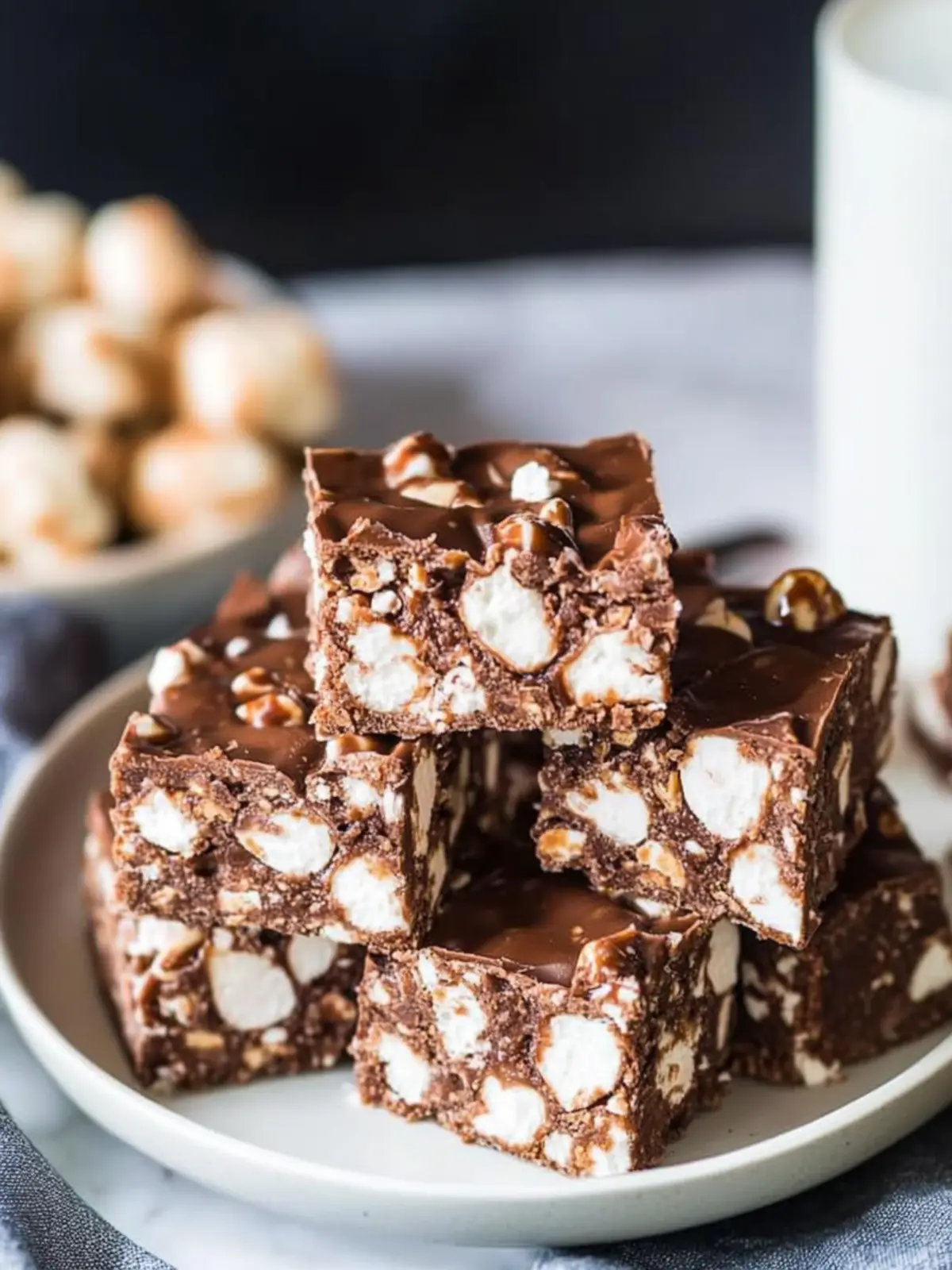 Indulgent No Bake Rocky Road Bars You ll Crave Daily 3 No Bake Rocky Road Bars
