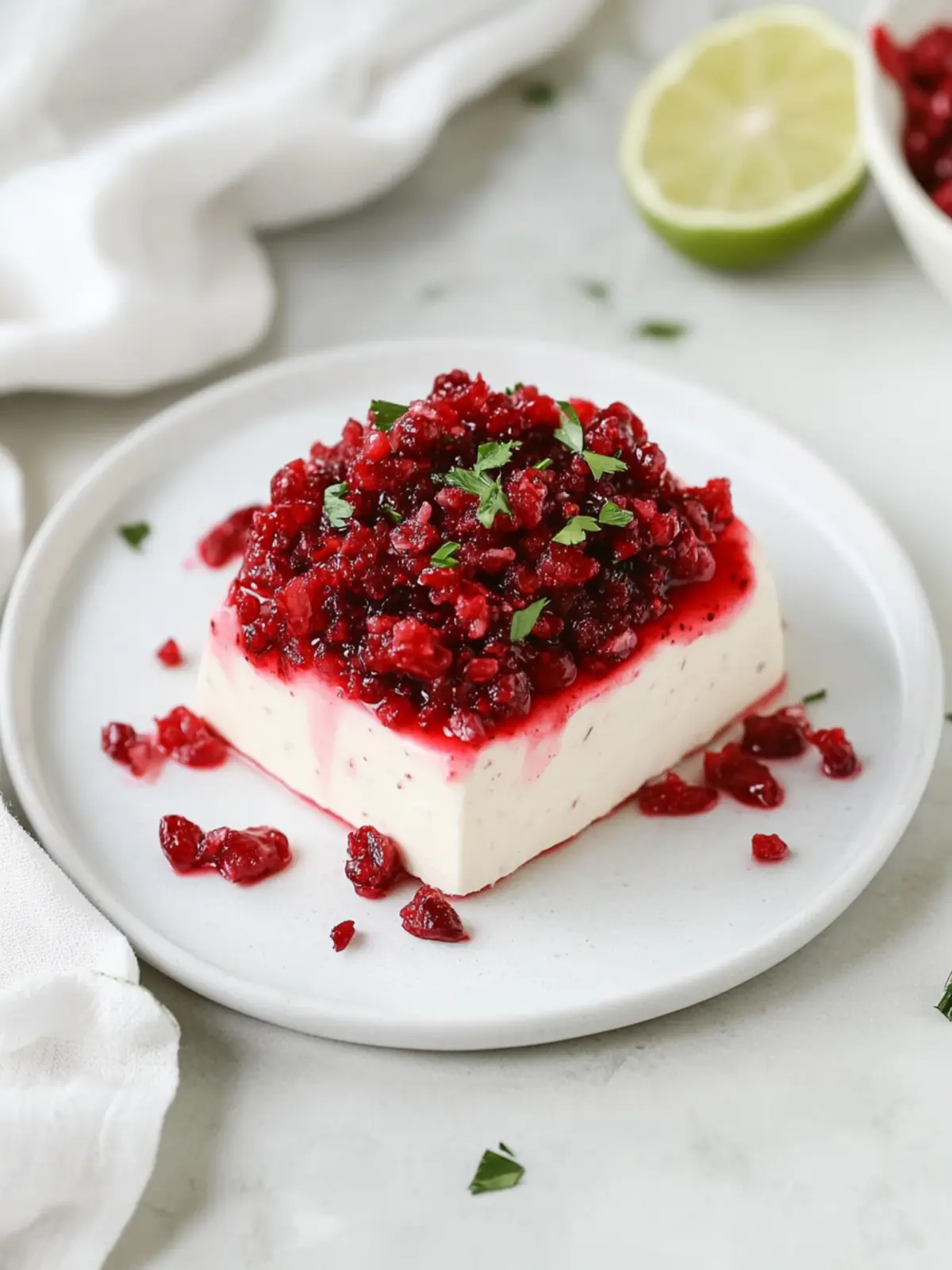 Zesty Cranberry Salsa: A Flavorful Twist for Parties 2 Cranberry Salsa