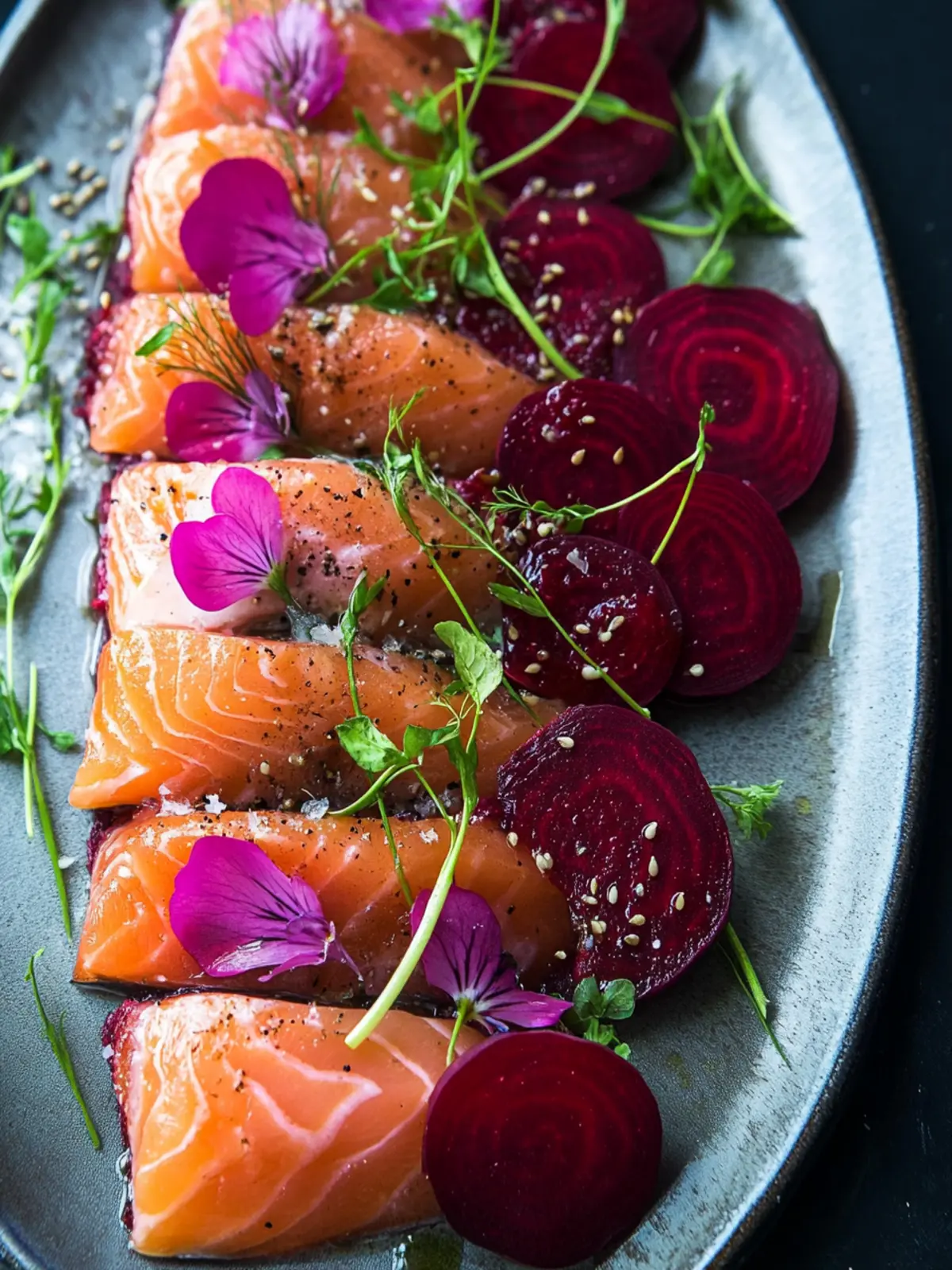 Beetroot Cured Salmon: A Colorful Twist on a Classic Delight 2 Beetroot Cured Salmon