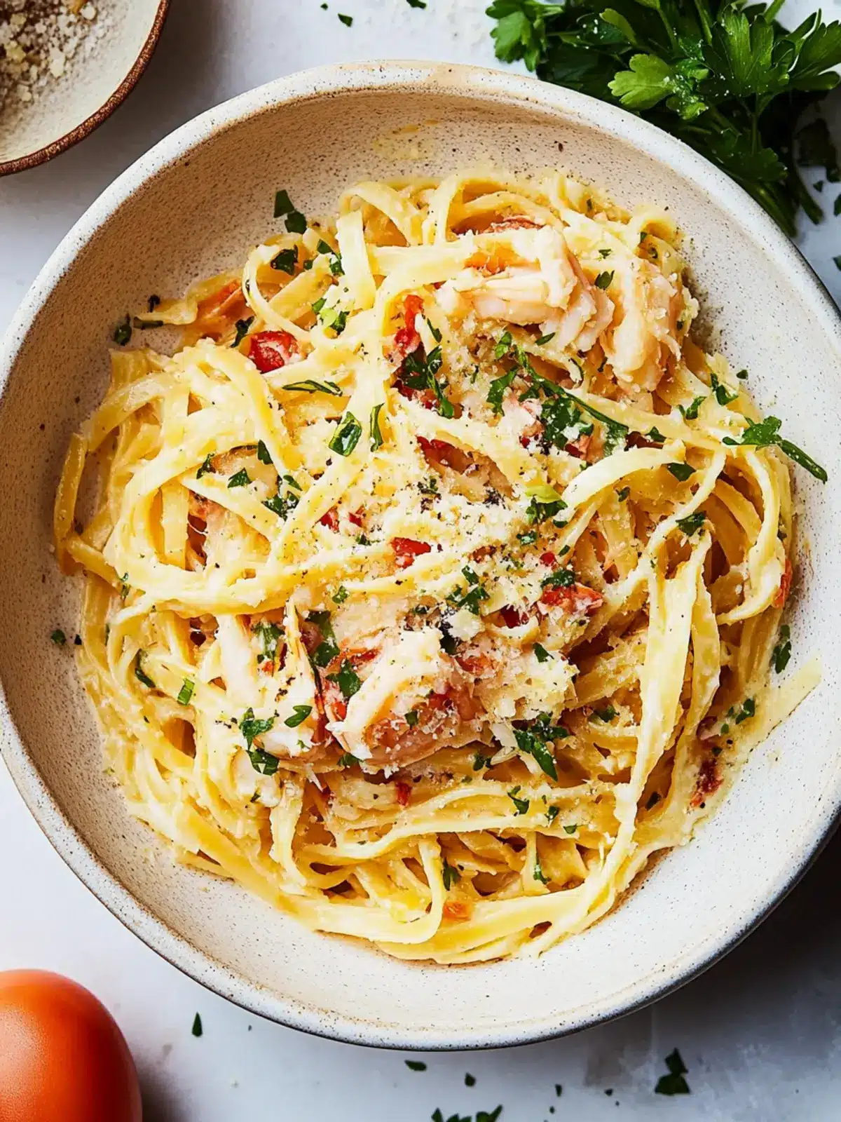 Delicious Crab Linguine Ready in Just 25 Minutes! 4 Crab Linguine