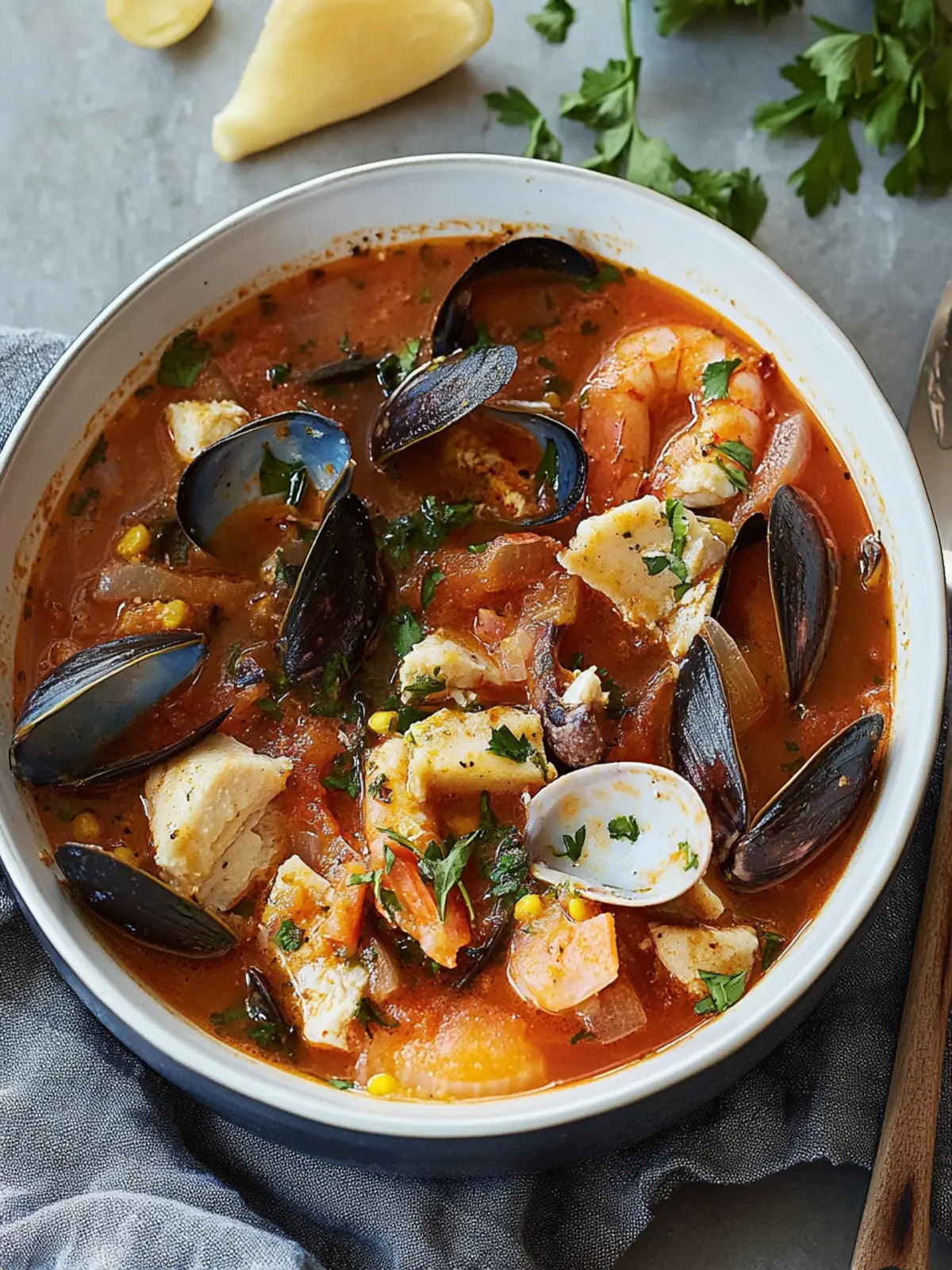 Easily Delicious One-Pot Cheater s Bouillabaisse Tonight 4 One-Pot Cheater s Bouillabaisse