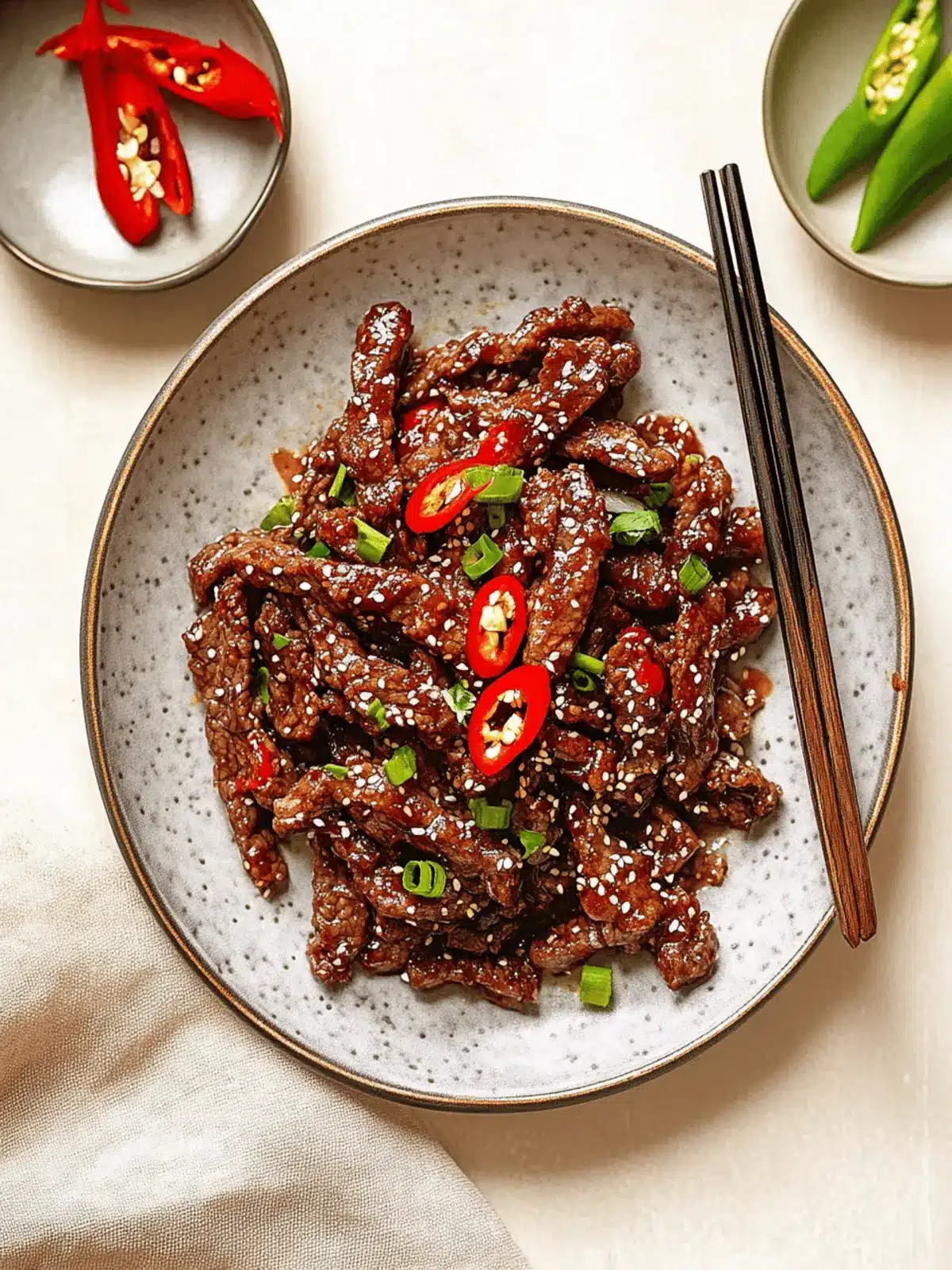 Crispy Shredded Chili Beef: Quick Takeout Flavor at Home 2 Crispy Shredded Chili Beef