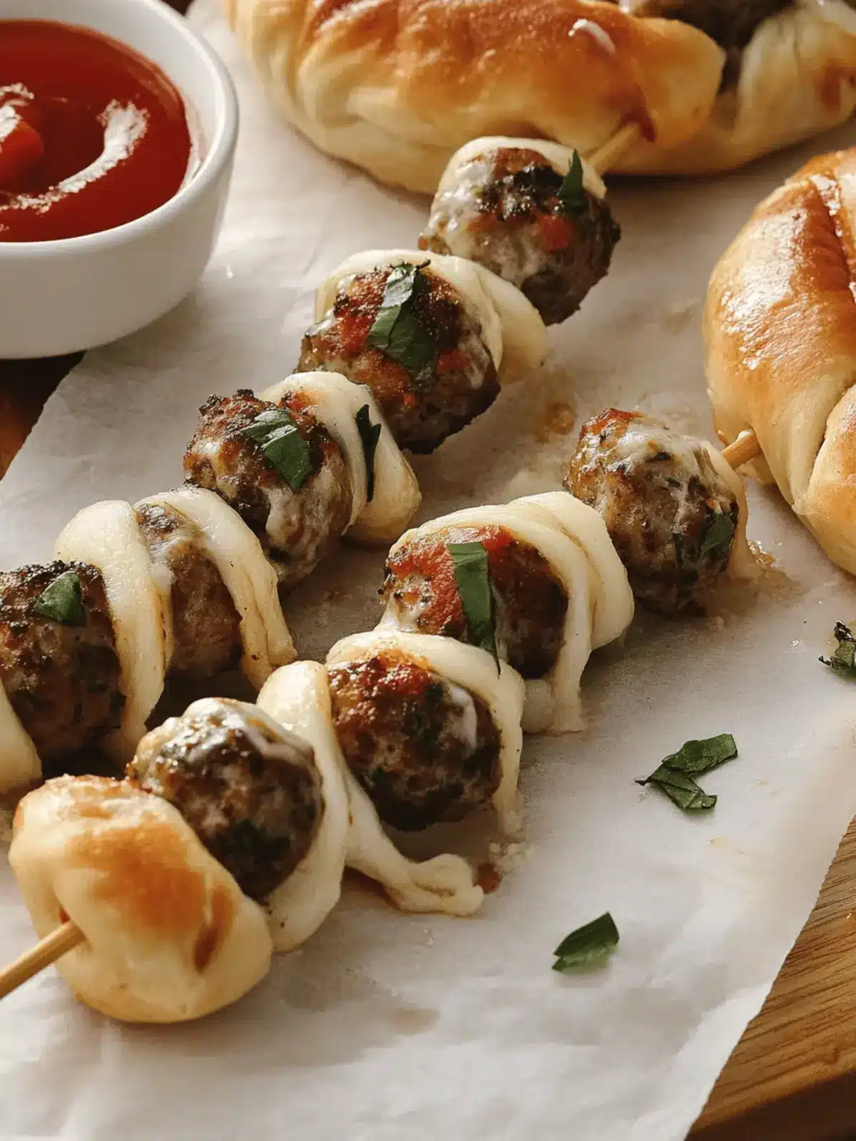 Savory Meatball Sub Skewers for a Fun Family Dinner 3 Meatball Sub Skewers