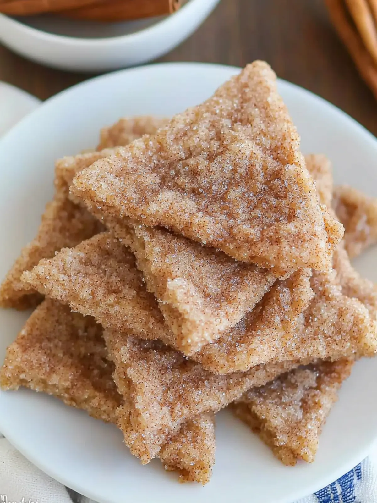 Sweet & Crunchy Crispy Cinnamon Sugar Cookies in 35 Minutes 4 Crispy Cinnamon Sugar Cookies