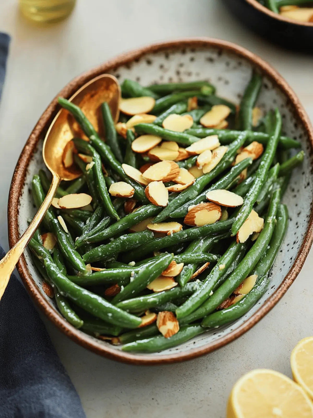 Delicious Green Beans Almondine: A Simple Gourmet Twist 3 Green Beans Almondine