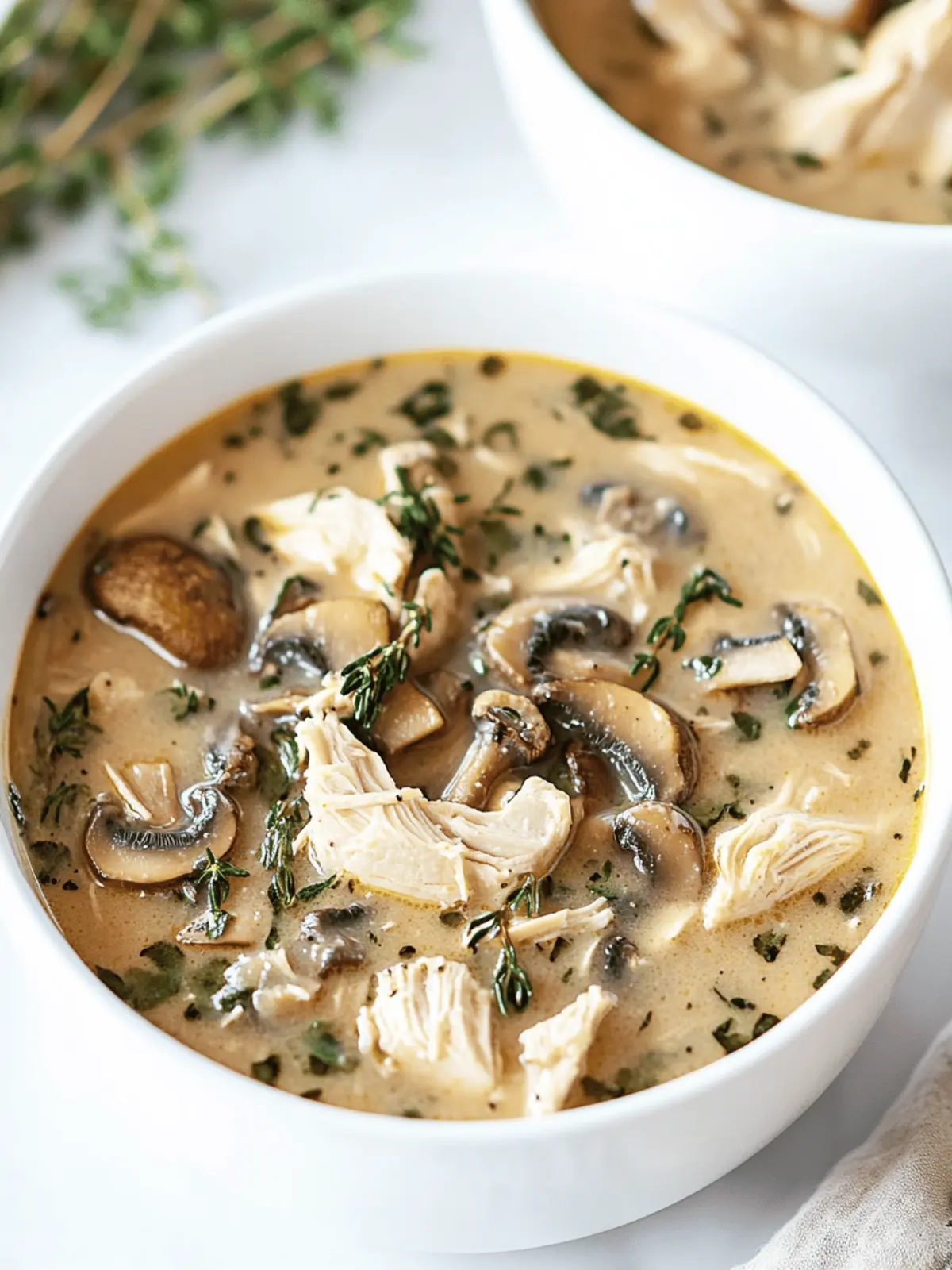 Rotisserie Chicken and Mushroom Soup for Cozy Nights 2 Rotisserie Chicken and Mushroom Soup