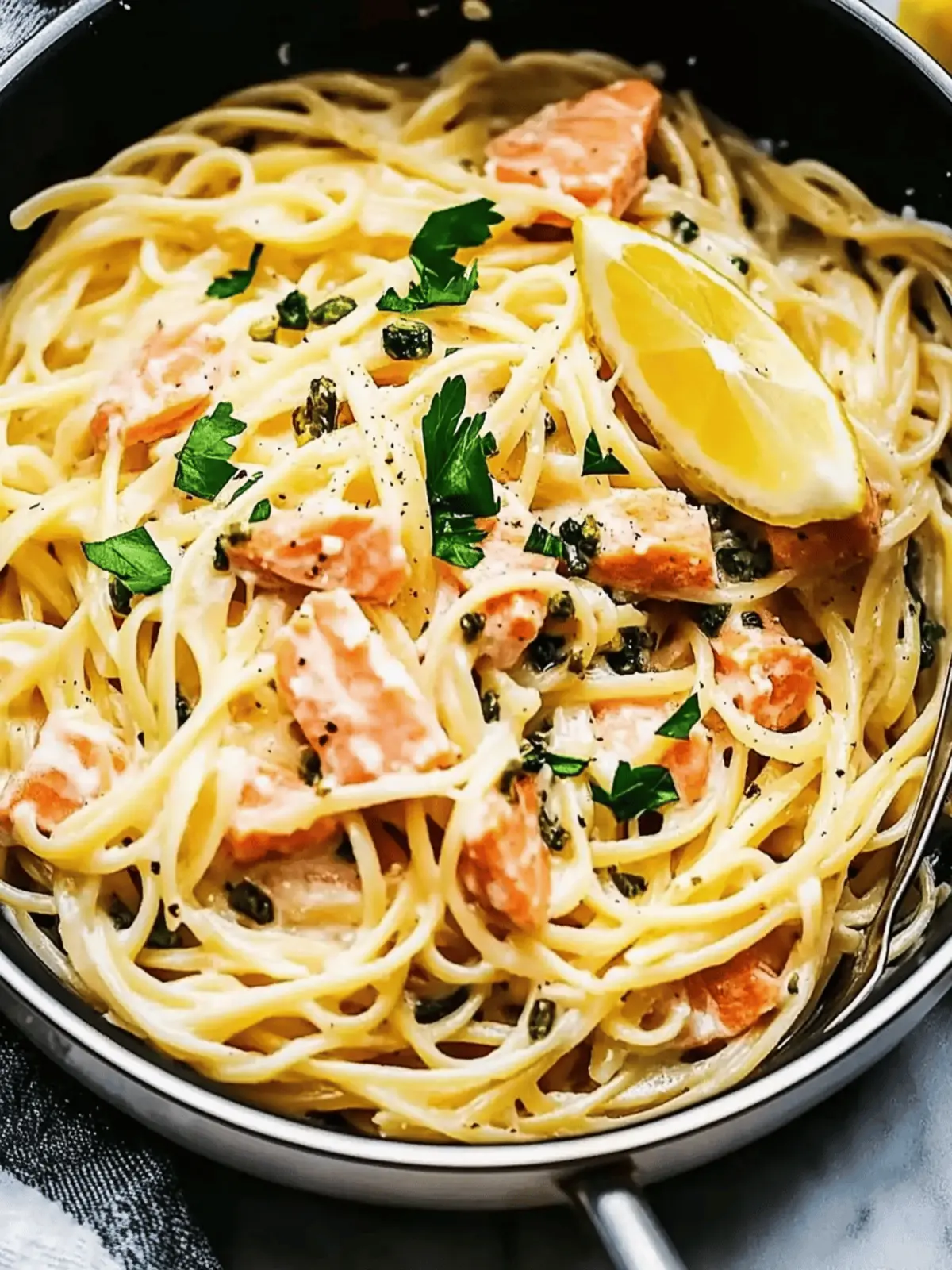 Heavenly Smoked Salmon Linguine Ready in Under 30 Minutes 4 Smoked Salmon Linguine