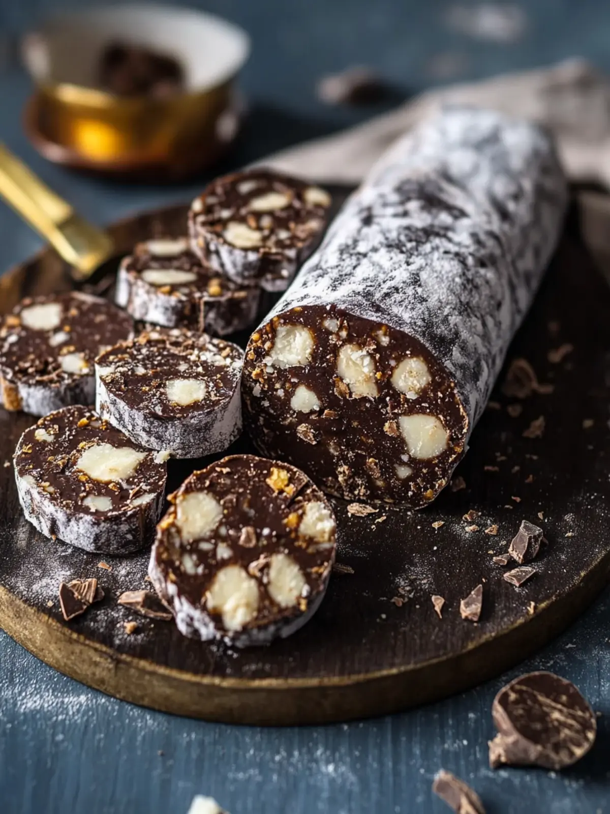 Deliciously Easy Chocolate Salami: Sweet Surprise Awaits 4 Chocolate Salami