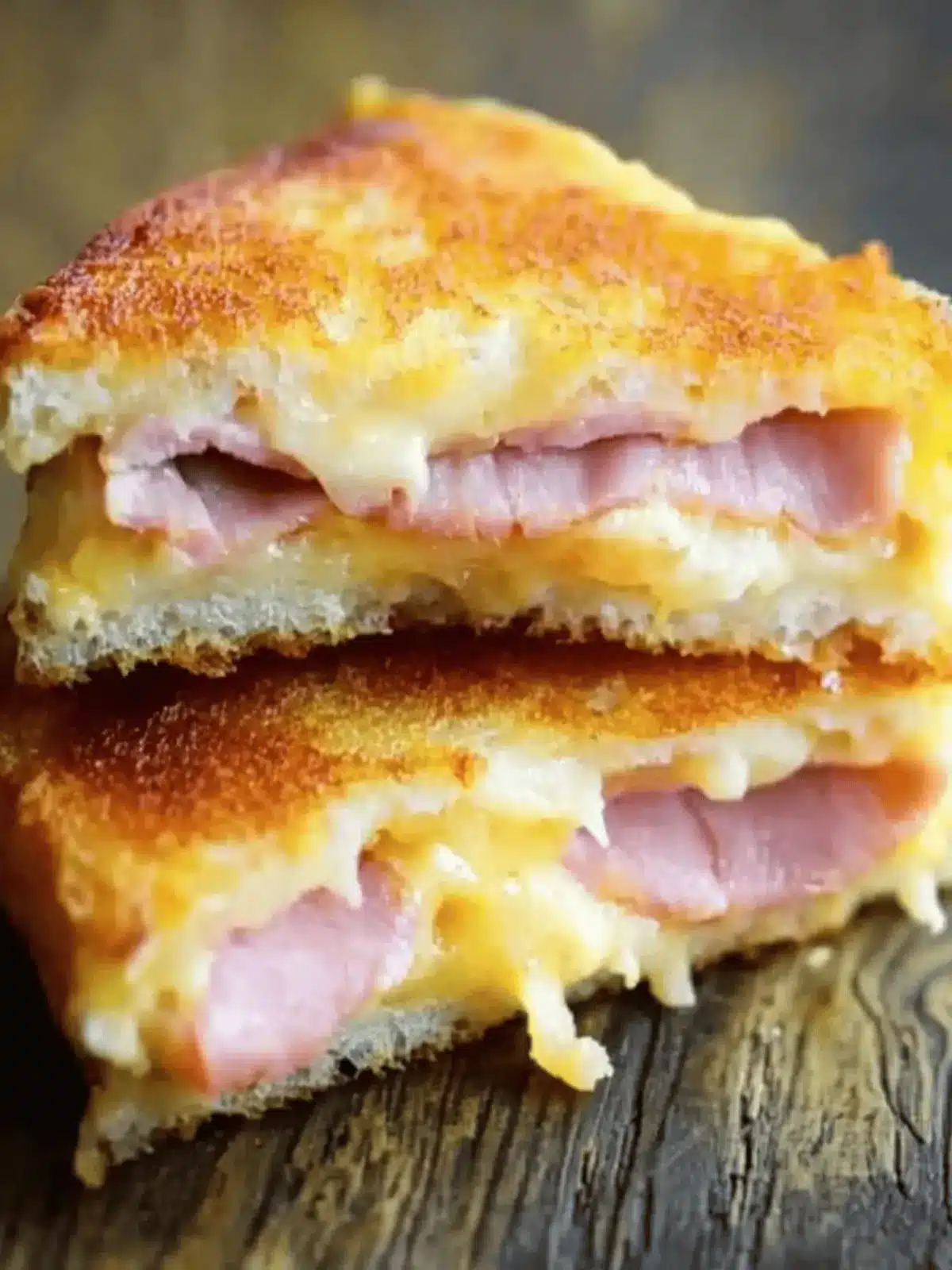Fried Ham and Cheese Sandwiches That Are Keto and Crispy Delights 3 Fried Ham and Cheese Sandwiches