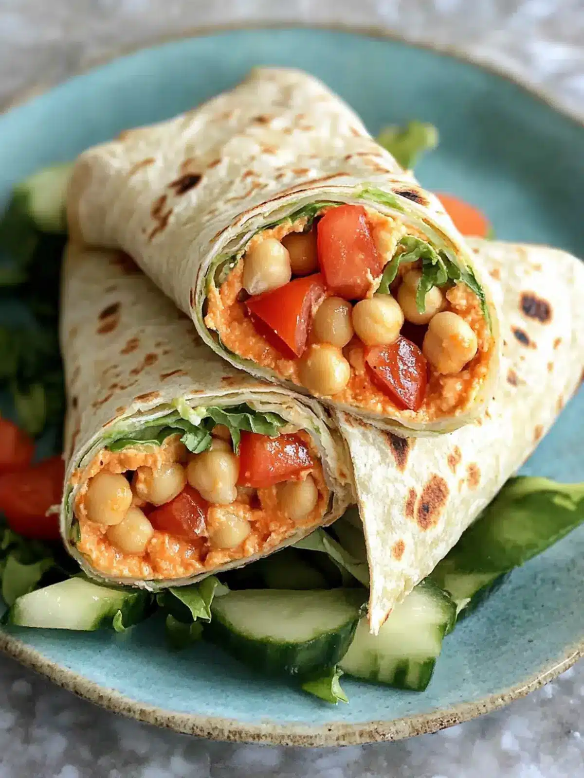 Delicious Buffalo Chickpea Wrap: A Healthy Flavor Explosion 4 Buffalo Chickpea Wrap