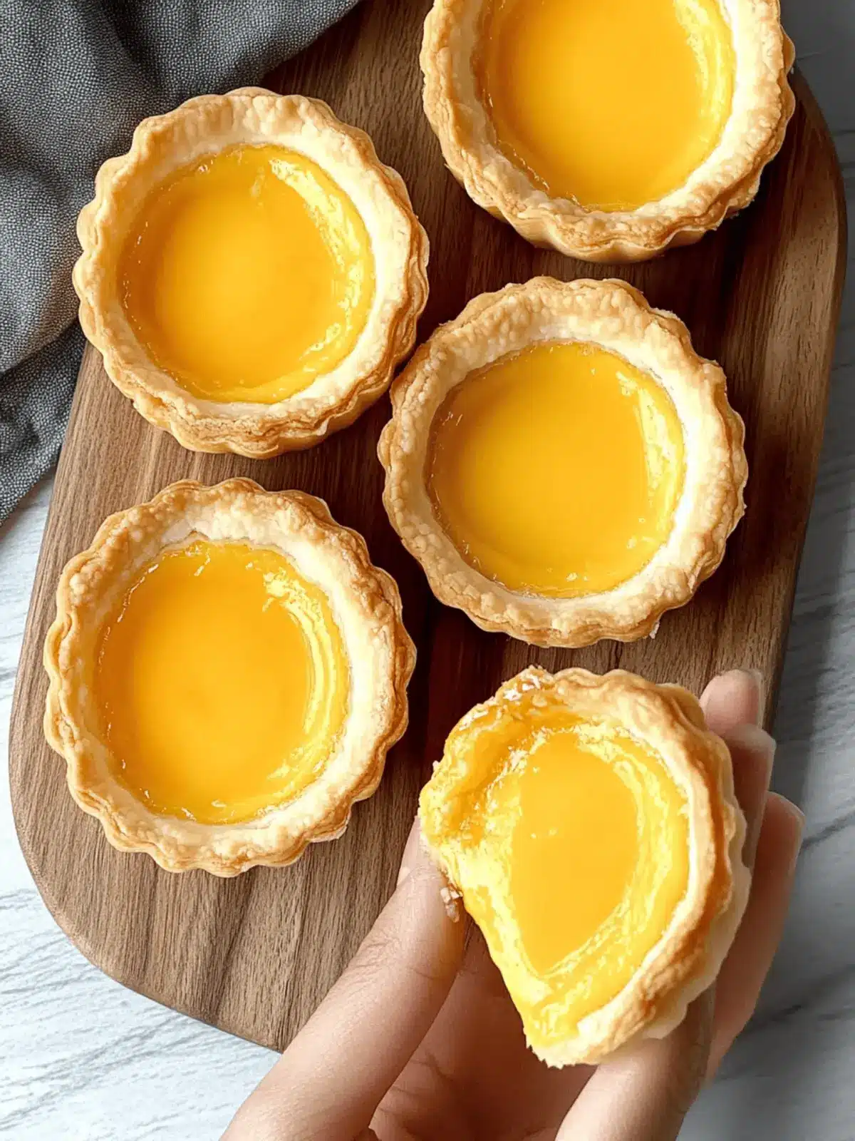 Irresistible Hong Kong Egg Tarts with Cookie Crust Delight 3 Hong Kong Egg Tarts
