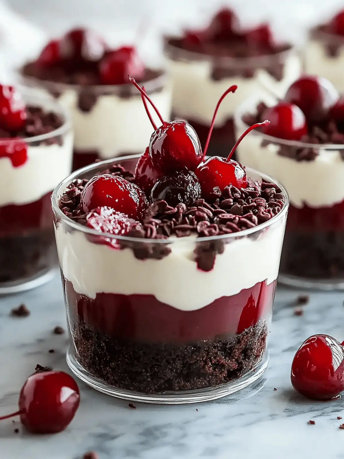 Irresistible Mini Black Forest Cake Cups You ll Love 3 Black Forest Cake