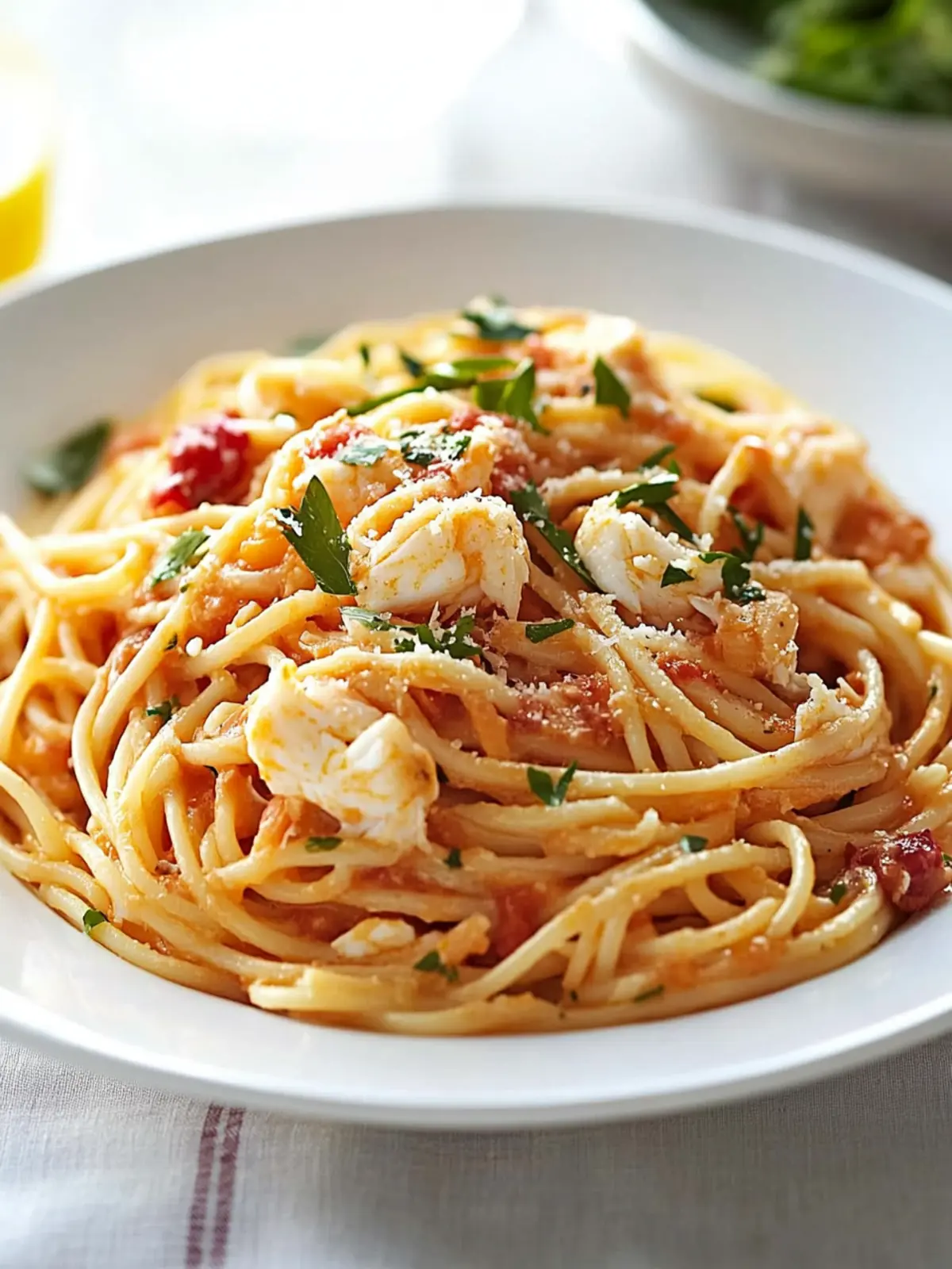 Delicious Crab Linguine Ready in Just 25 Minutes 4 Crab Linguine