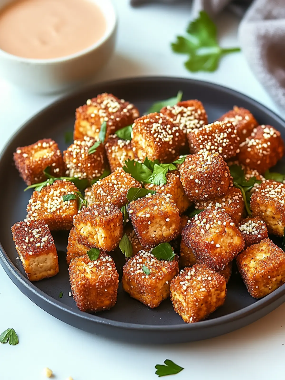 Crispy Low-Calorie Tofu Nuggets That Everyone Will Love 2 Low-Calorie Tofu Nuggets