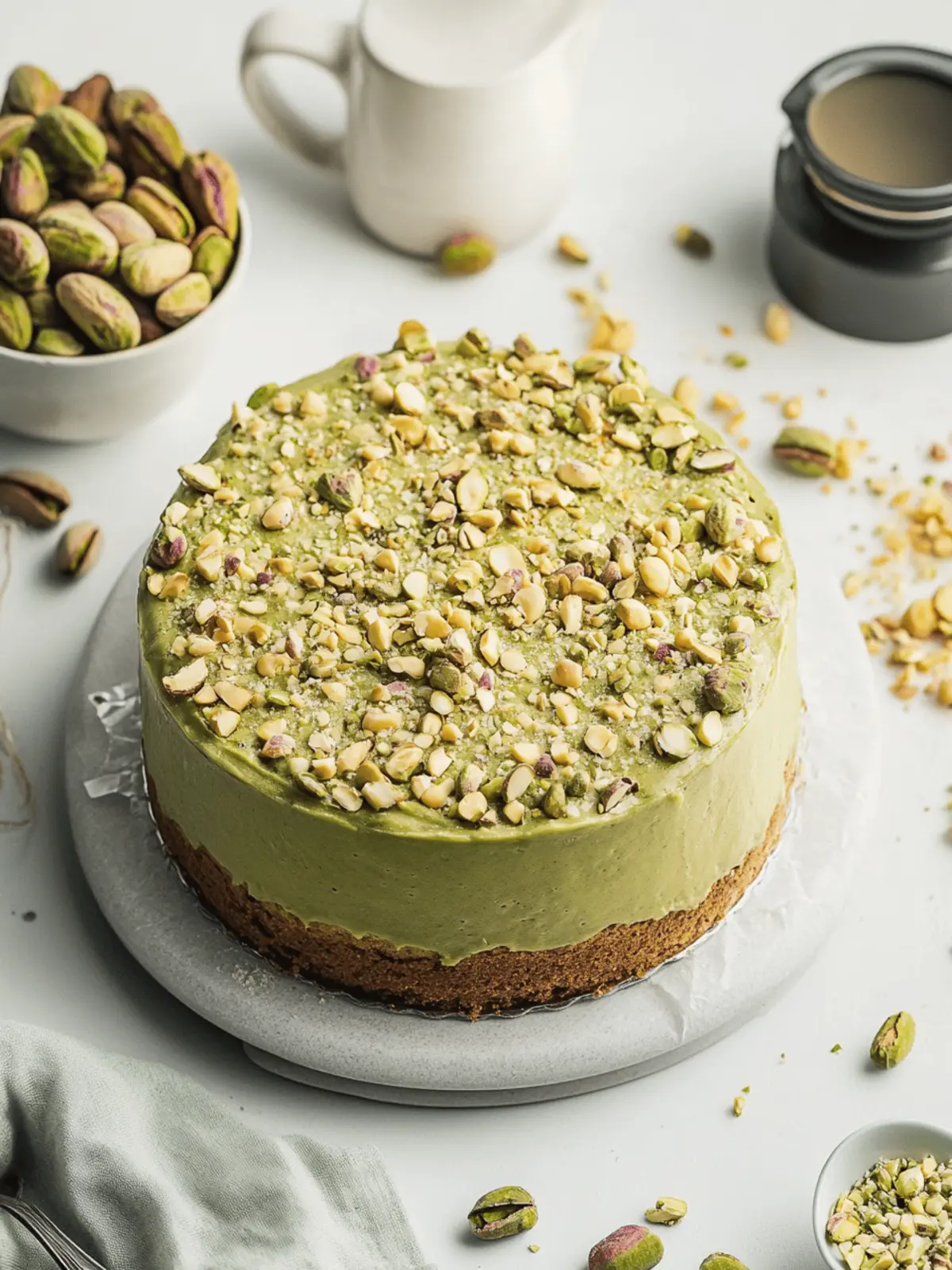 Delicious Vegan Pistachio Coffee Cake for Sweet Moments 4 Vegan Pistachio Coffee Cake