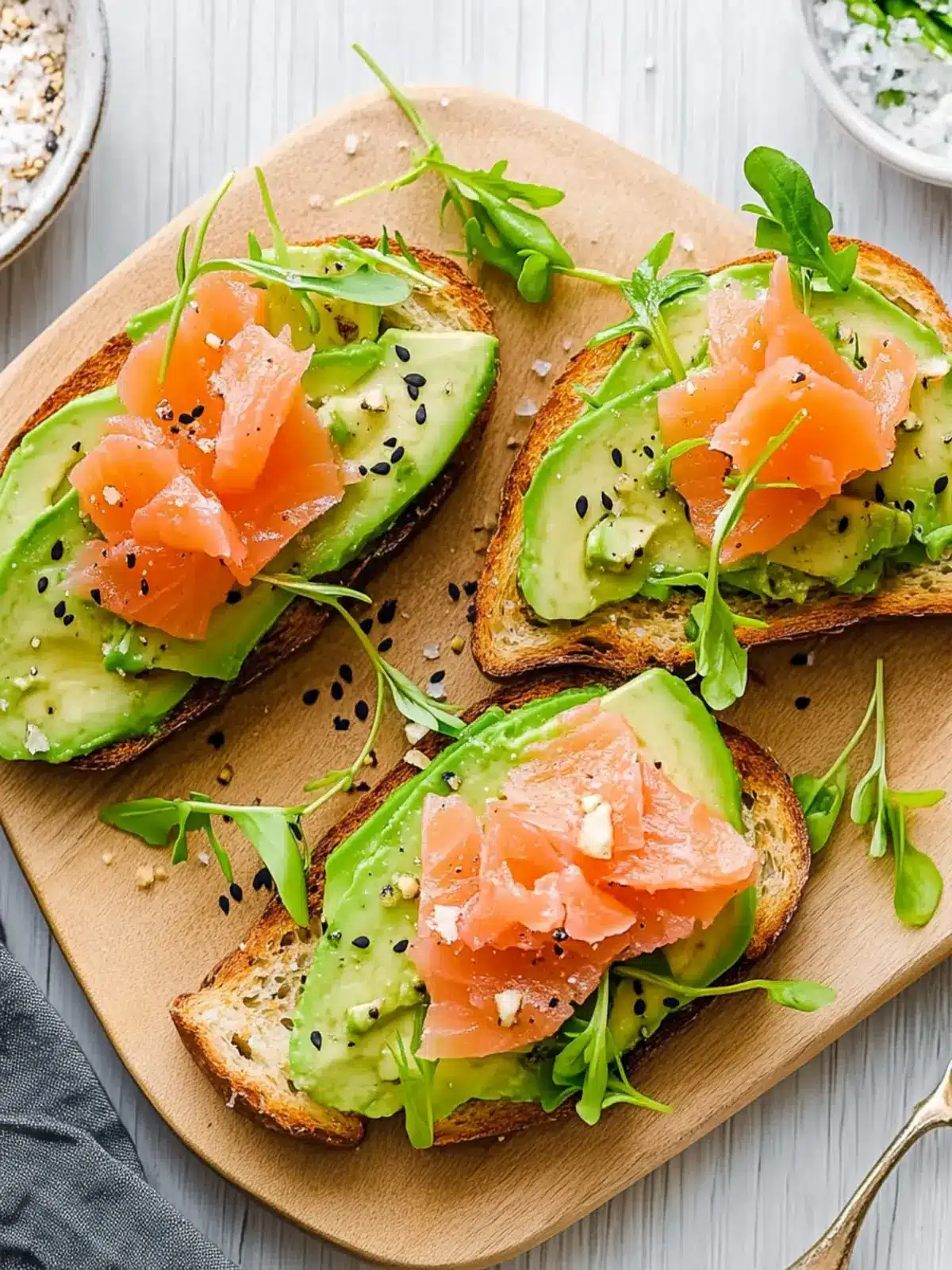 Delicious Avocado Toast with Smoked Salmon for Brunch Bliss 3 Avocado Toast with Smoked Salmon