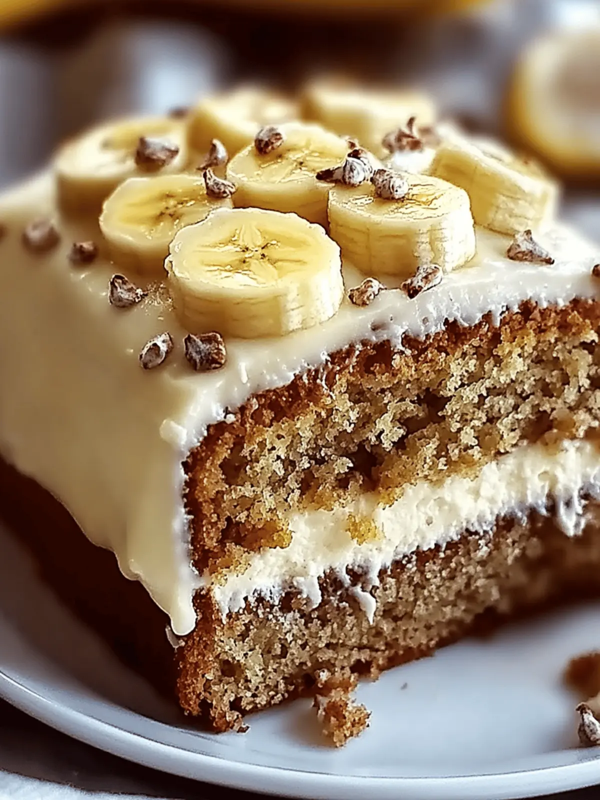 Irresistibly Moist Banana Bread Cake with Cream Cheese Frosting 2 Banana Bread Cake with Cream Cheese Frosting