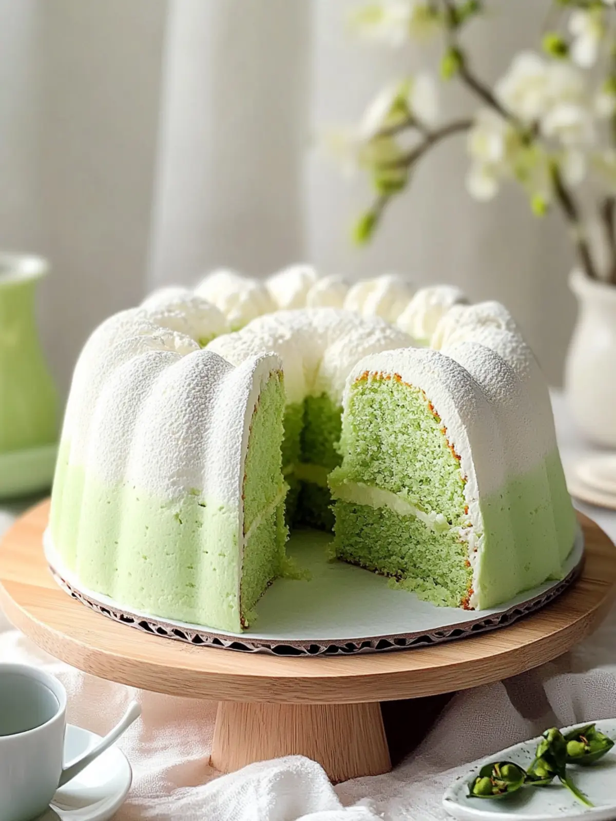 Fluffy Pandan Chiffon Cake: A Slice of Tropical Bliss 3 Pandan Chiffon Cake