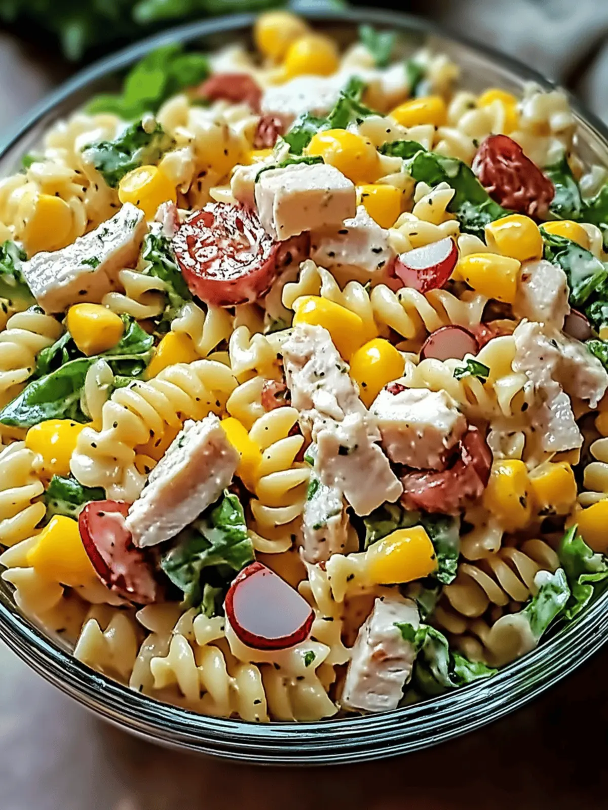 Delicious Club Sandwich Pasta Salad for Easy Meal Prep 2 Club Sandwich Pasta Salad