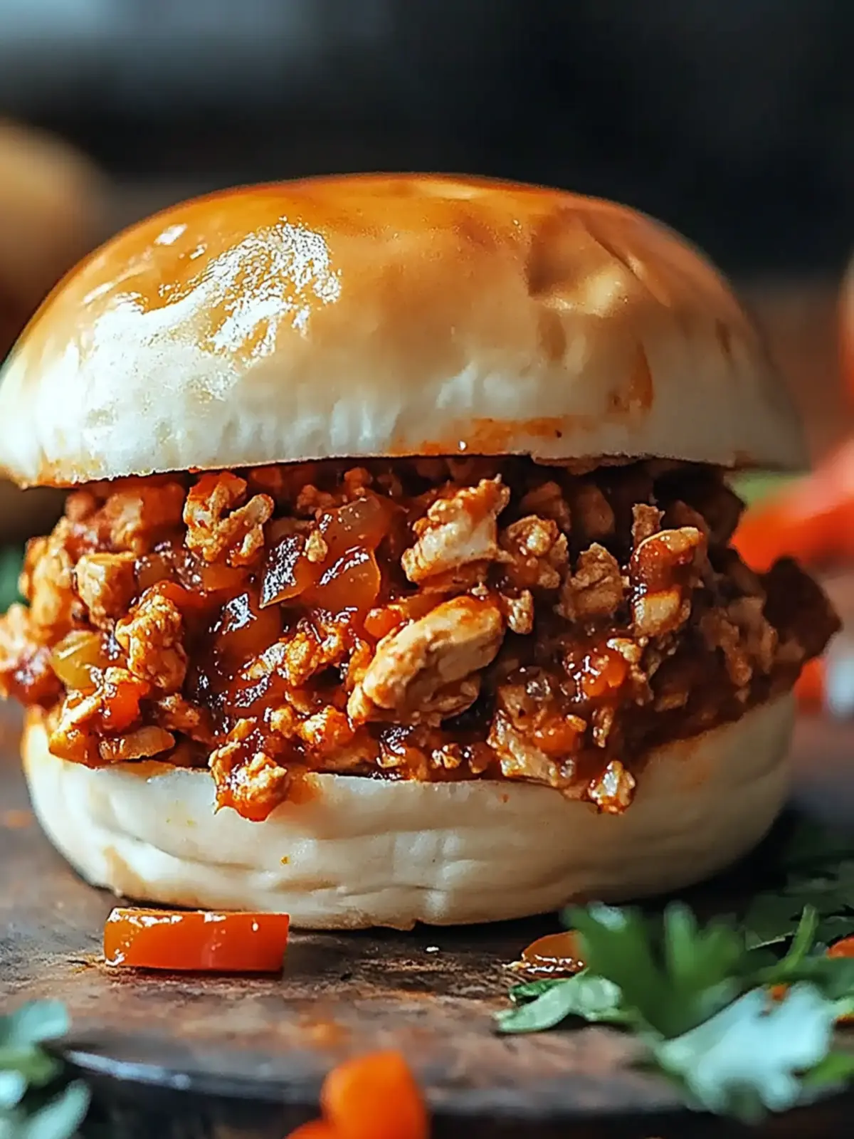 Cajun Chicken Sloppy Joes: A Zesty Twist on a Classic Meal 2 Cajun Chicken Sloppy Joes