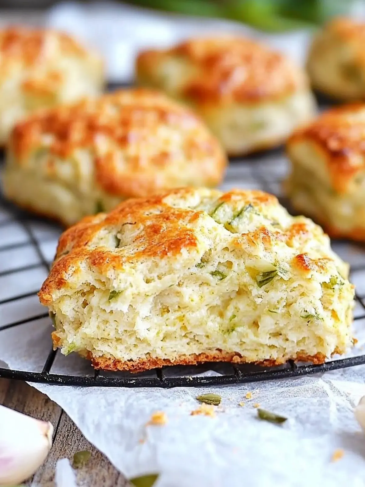 Savory Garlic Cheese Scones for the Ultimate Comfort Snack 4 Garlic Cheese Scones