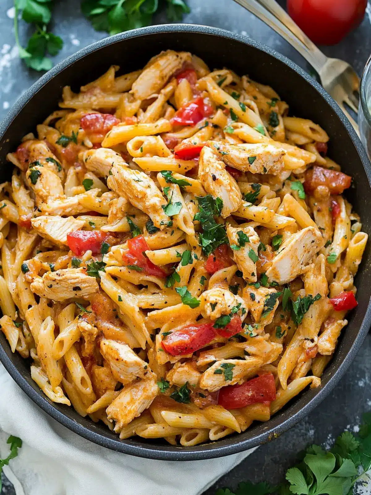 One Pot Cajun Chicken Pasta: A Flavorful Family Delight 2 One Pot Cajun Chicken Pasta