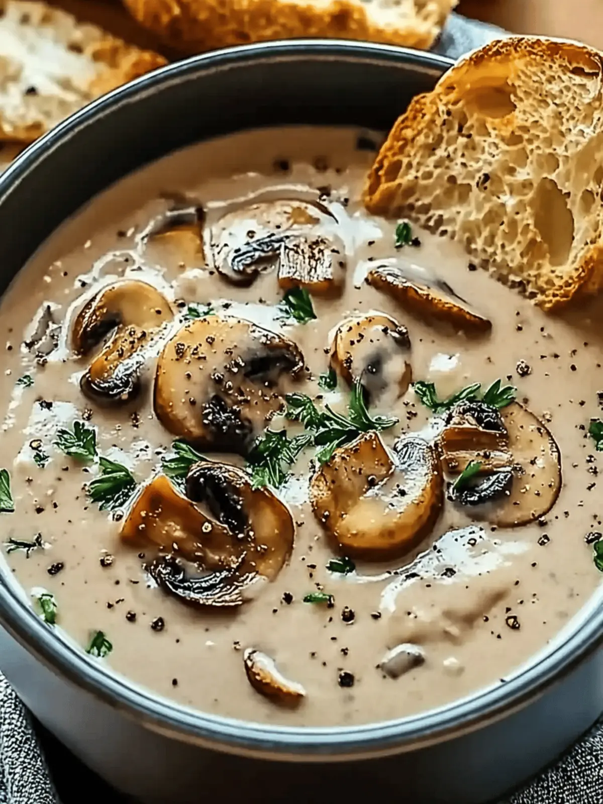 Heavenly Creamy Mushroom Soup for Cozy Nights In 4 Creamy Mushroom Soup