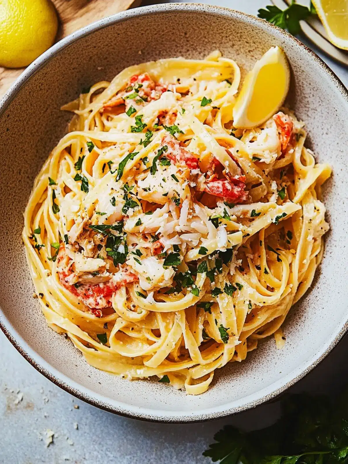 Delicious Crab Linguine Ready in Just 25 Minutes! 2 Crab Linguine