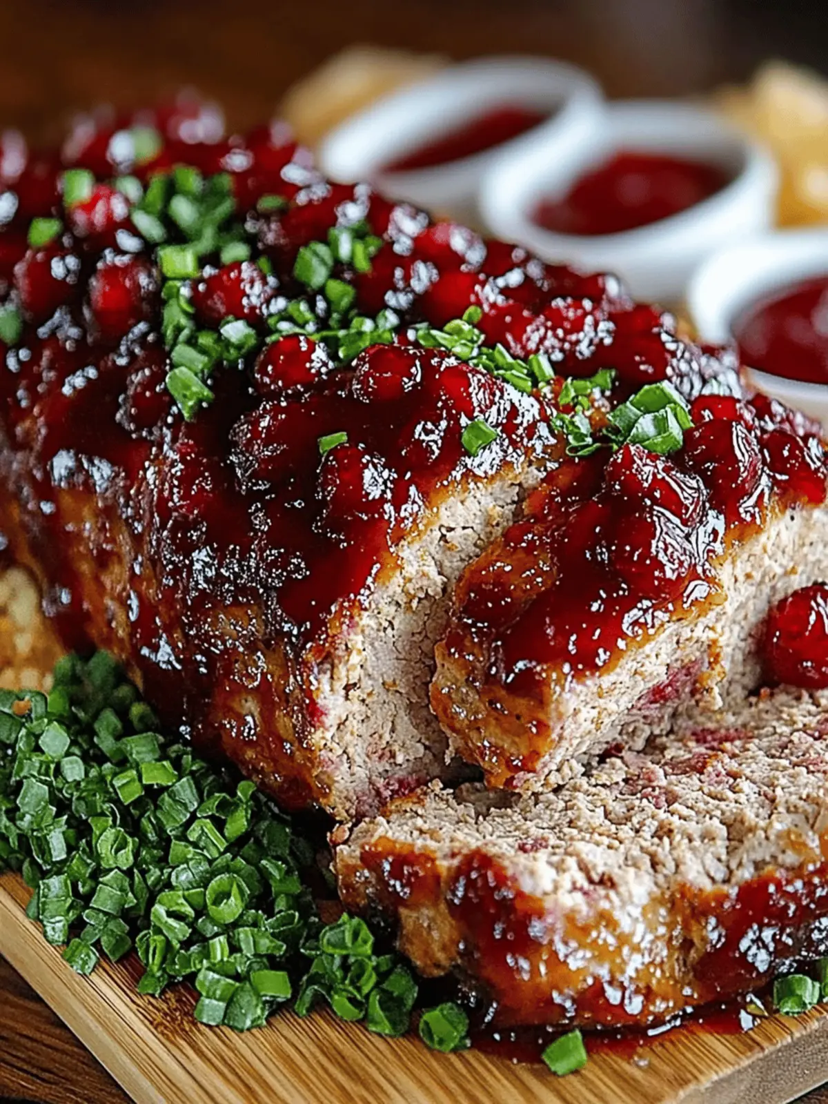 Cranberry Maple Glazed Meatloaf for Heartwarming Meals 3 Cranberry Maple Glazed Meatloaf